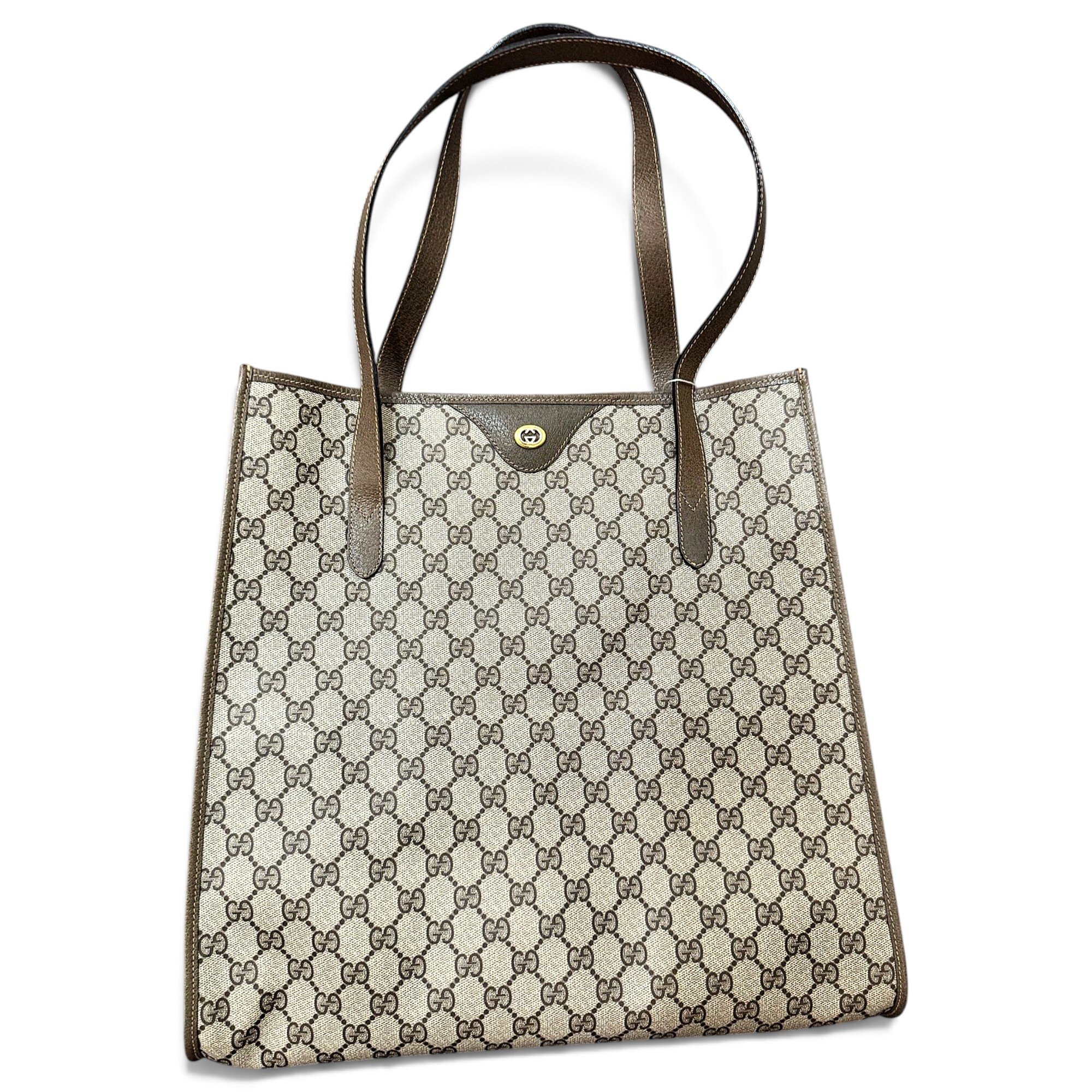 Leather tote