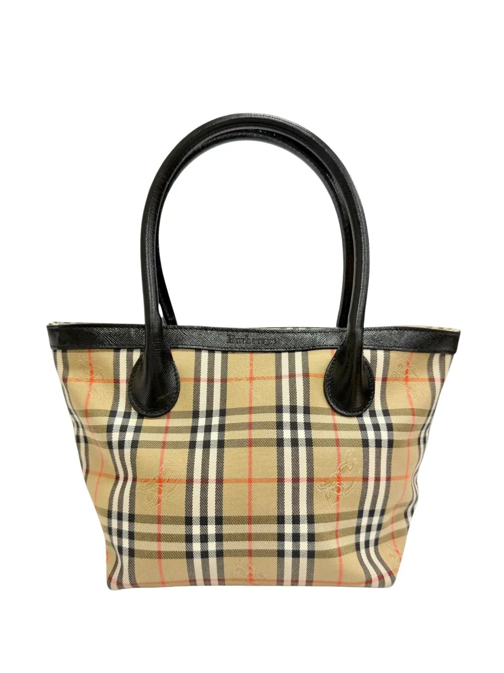 20th Century Haymarket Check Canvas tote bag
