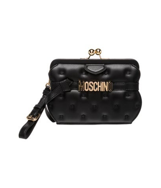 Moschino Leather Crossbody Bag