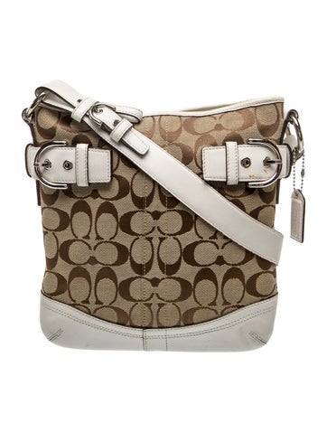 Coach Canvas Shoulder Bag