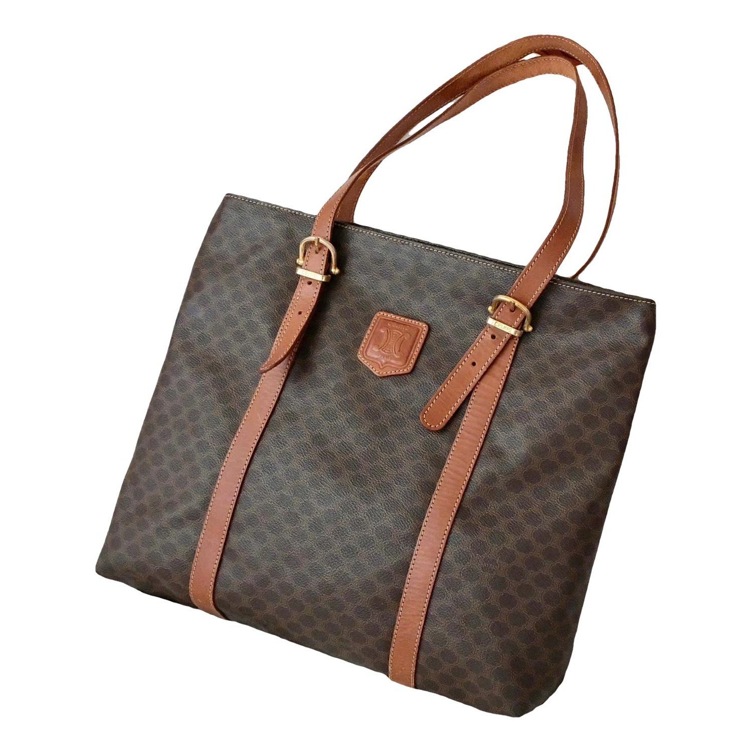 Leather tote