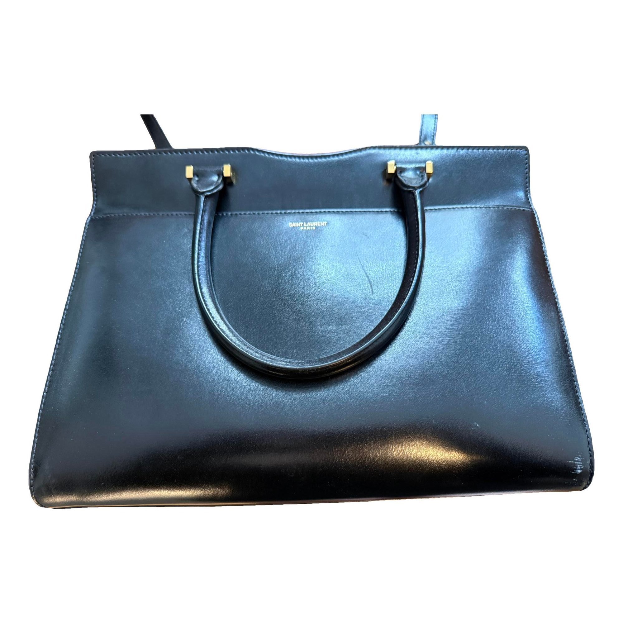 Uptown leather tote
