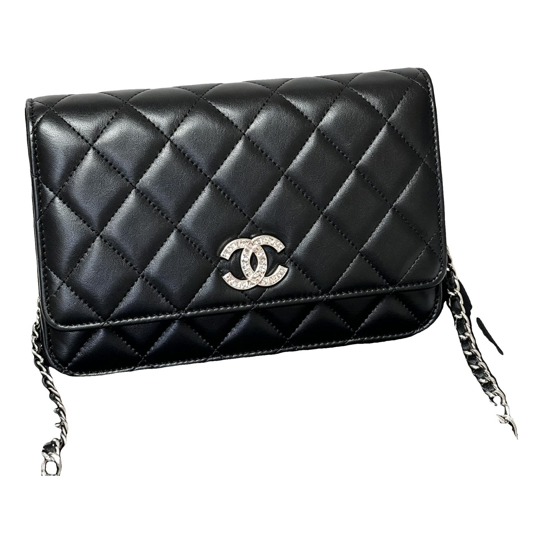 Wallet On Chain Timeless/Classique leather handbag