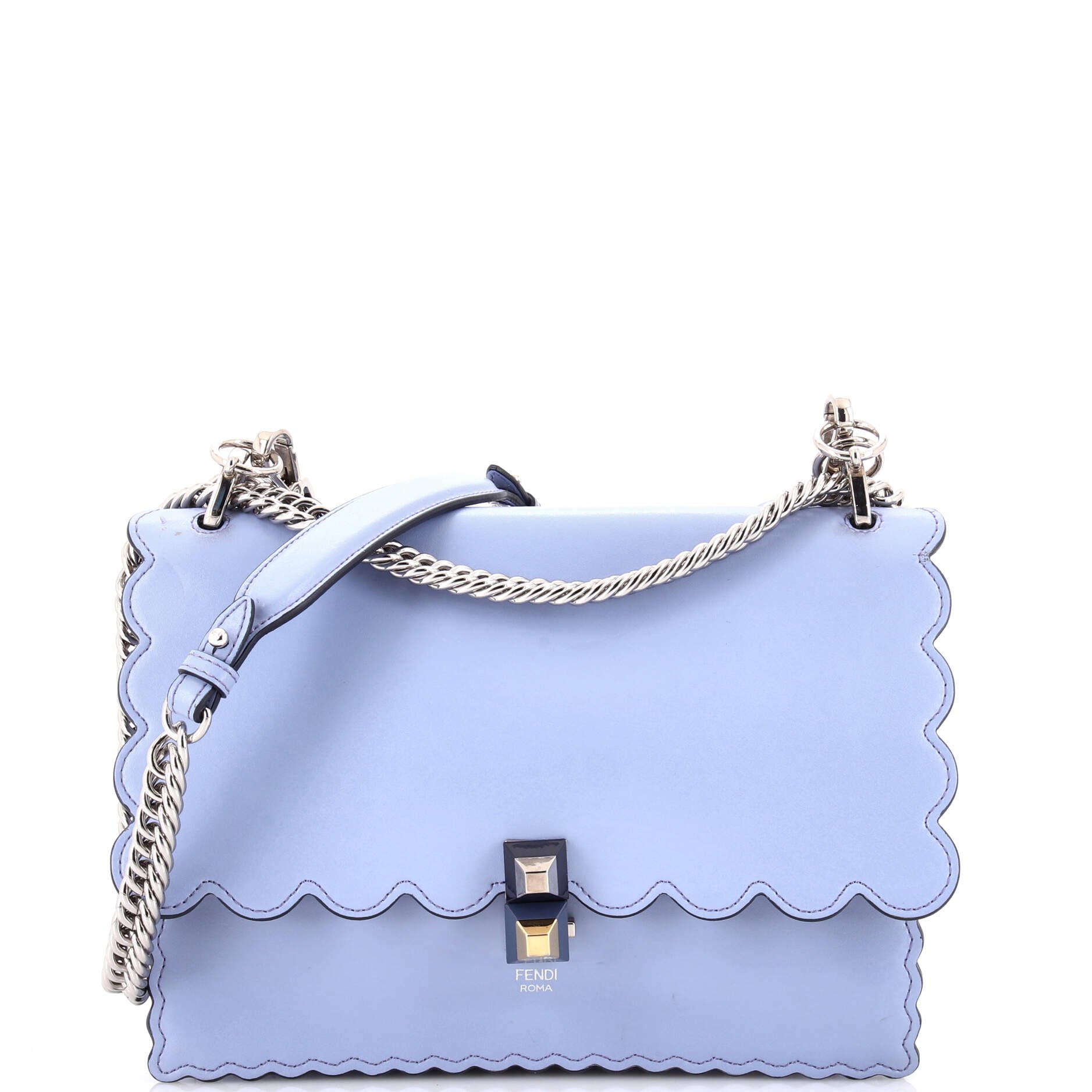 Fendi Kan I Bag Leather Medium