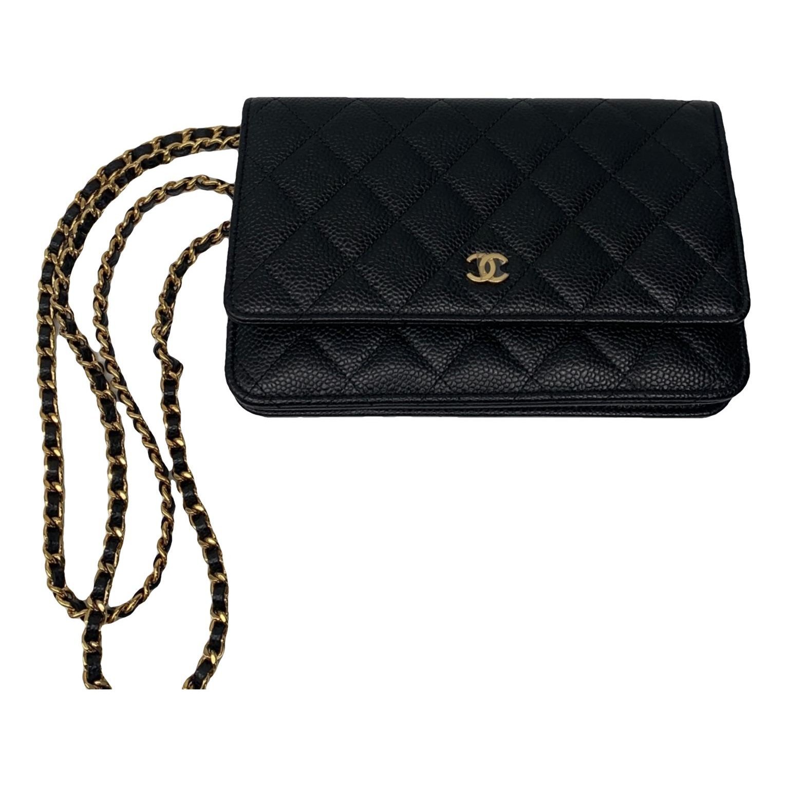 Wallet On Chain Timeless/Classique leather crossbody bag