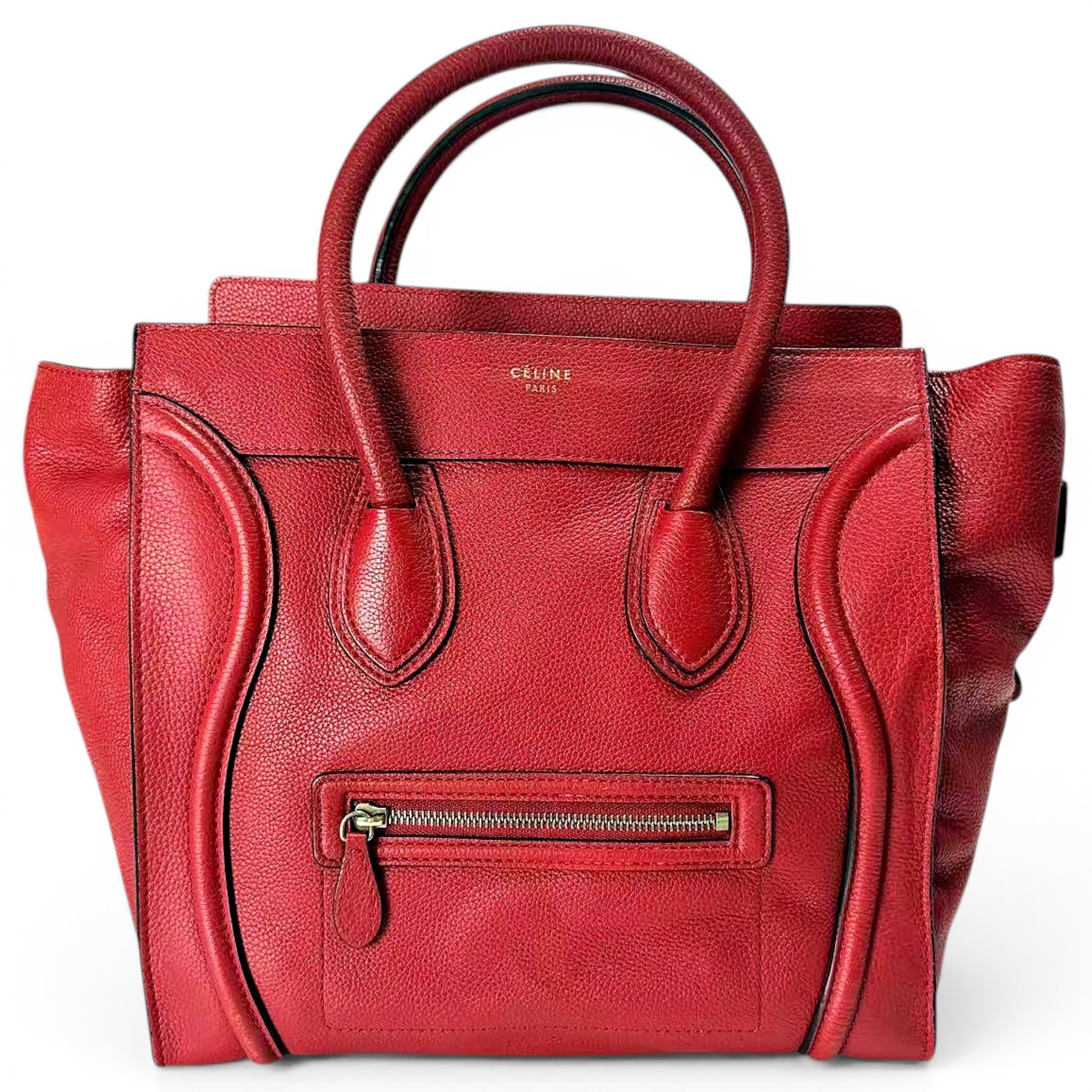 Celine Luggage leather handbag