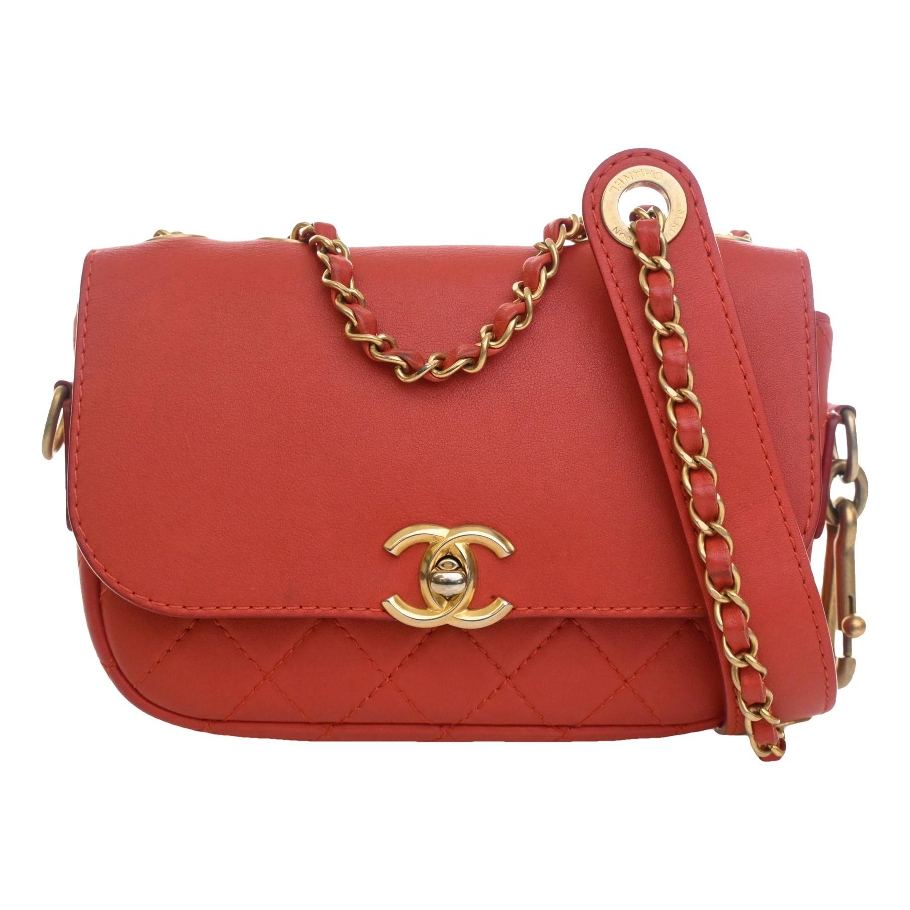 Leather crossbody bag