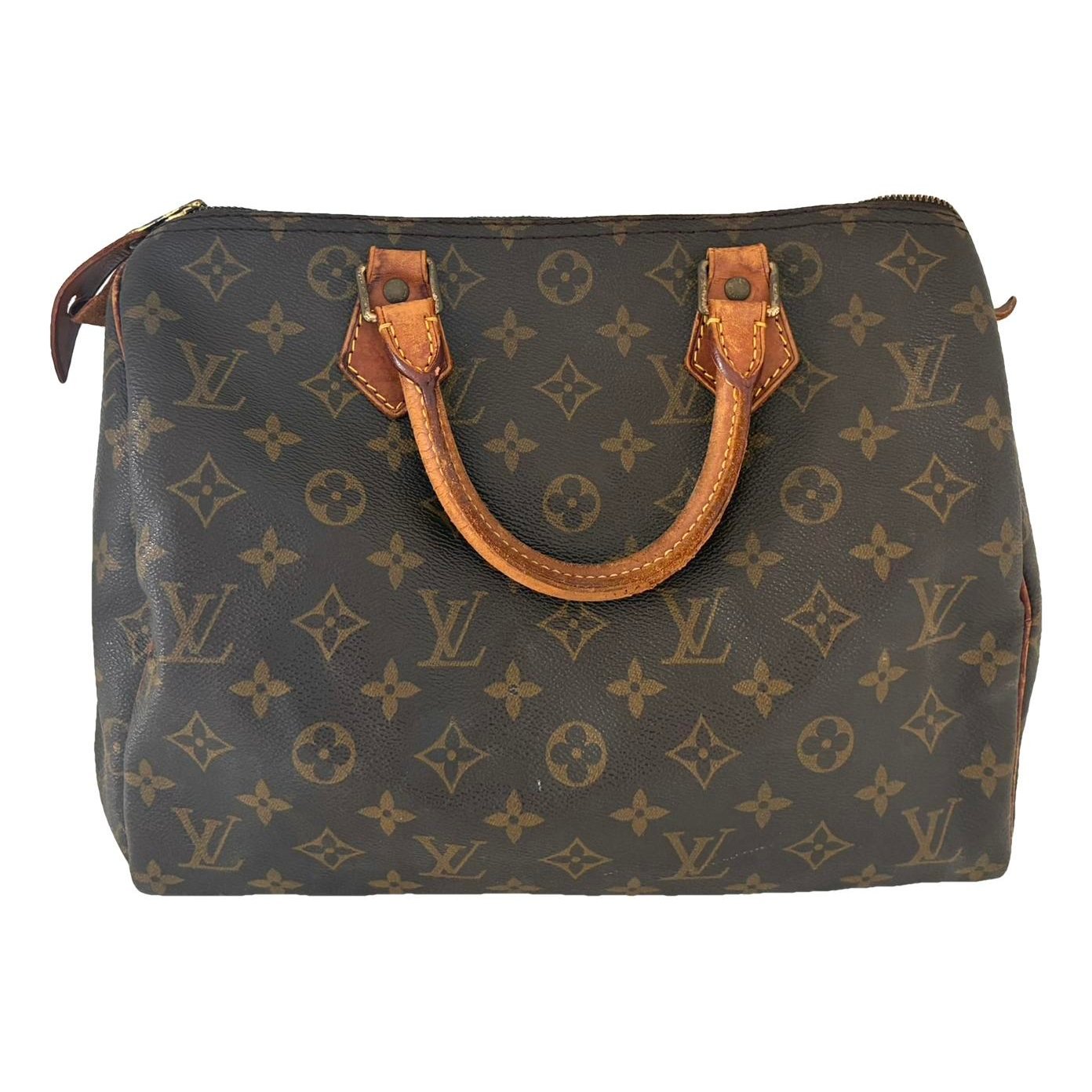 Speedy leather handbag