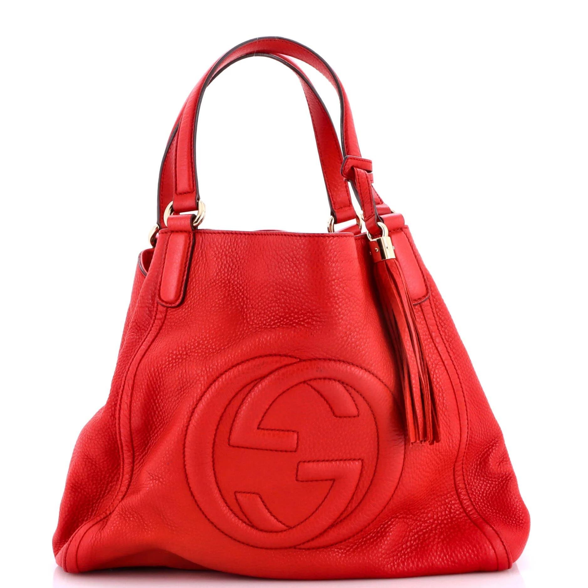 Leather handbag
