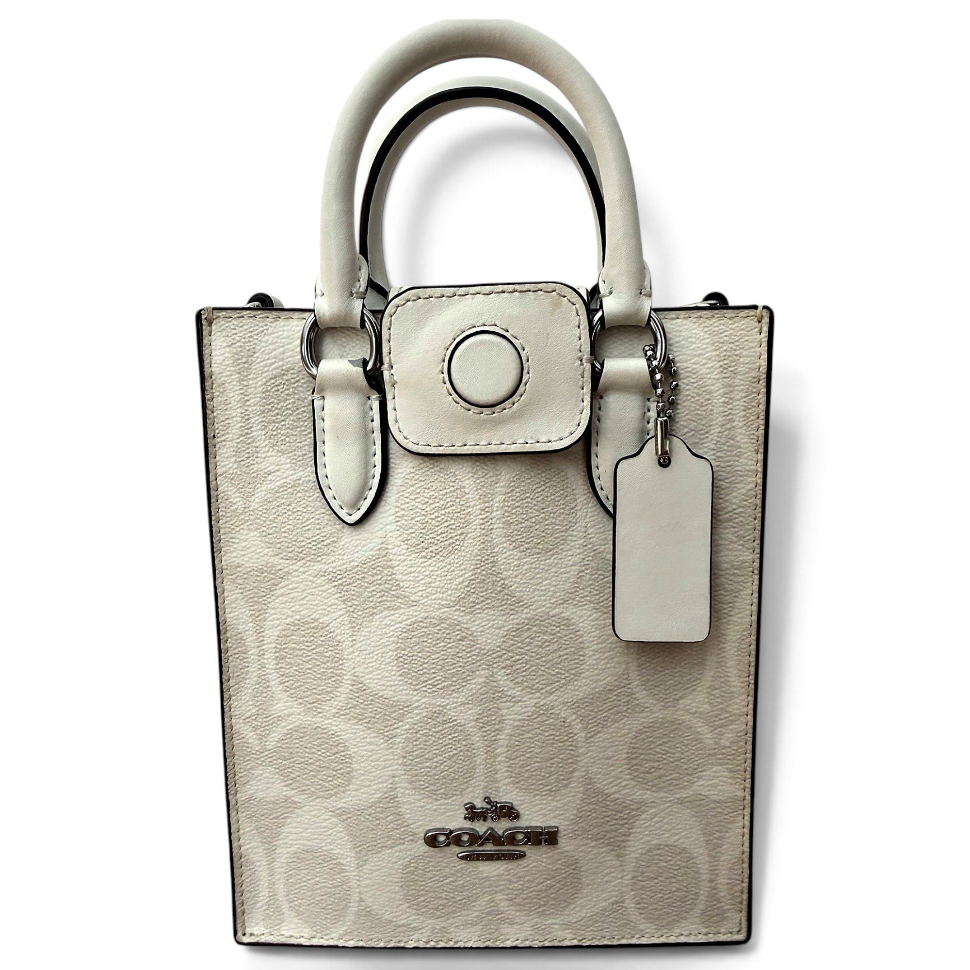 Leather tote