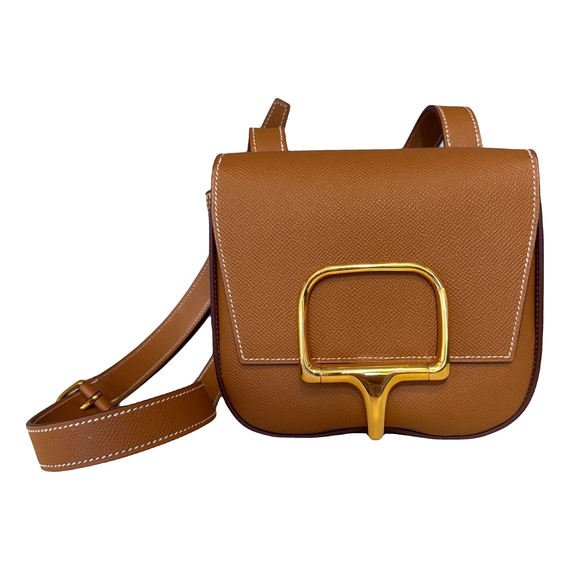 Della leather handbag