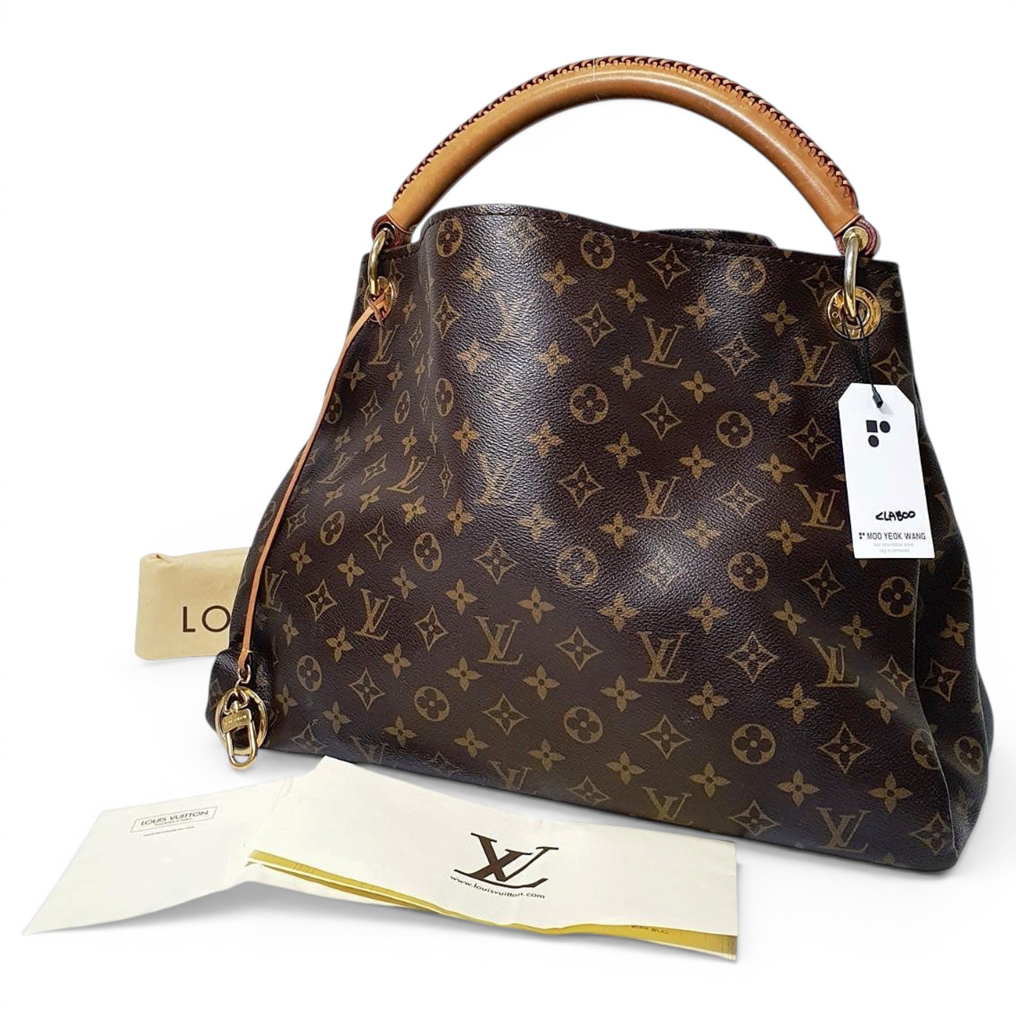 Leather handbag