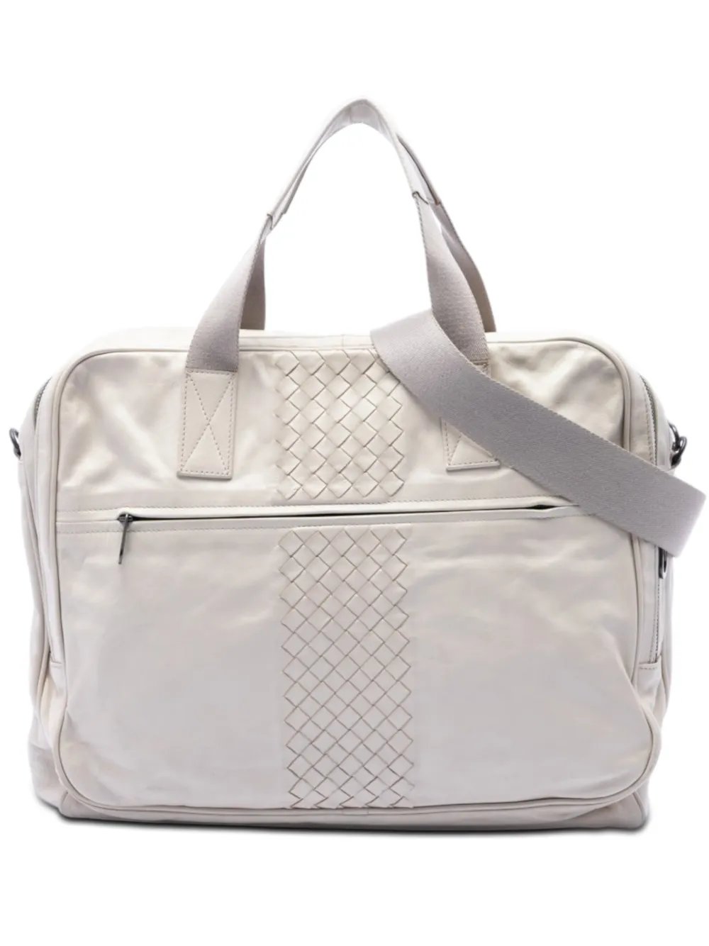 2012-2026 Intrecciato Trimmed Nappa business bag