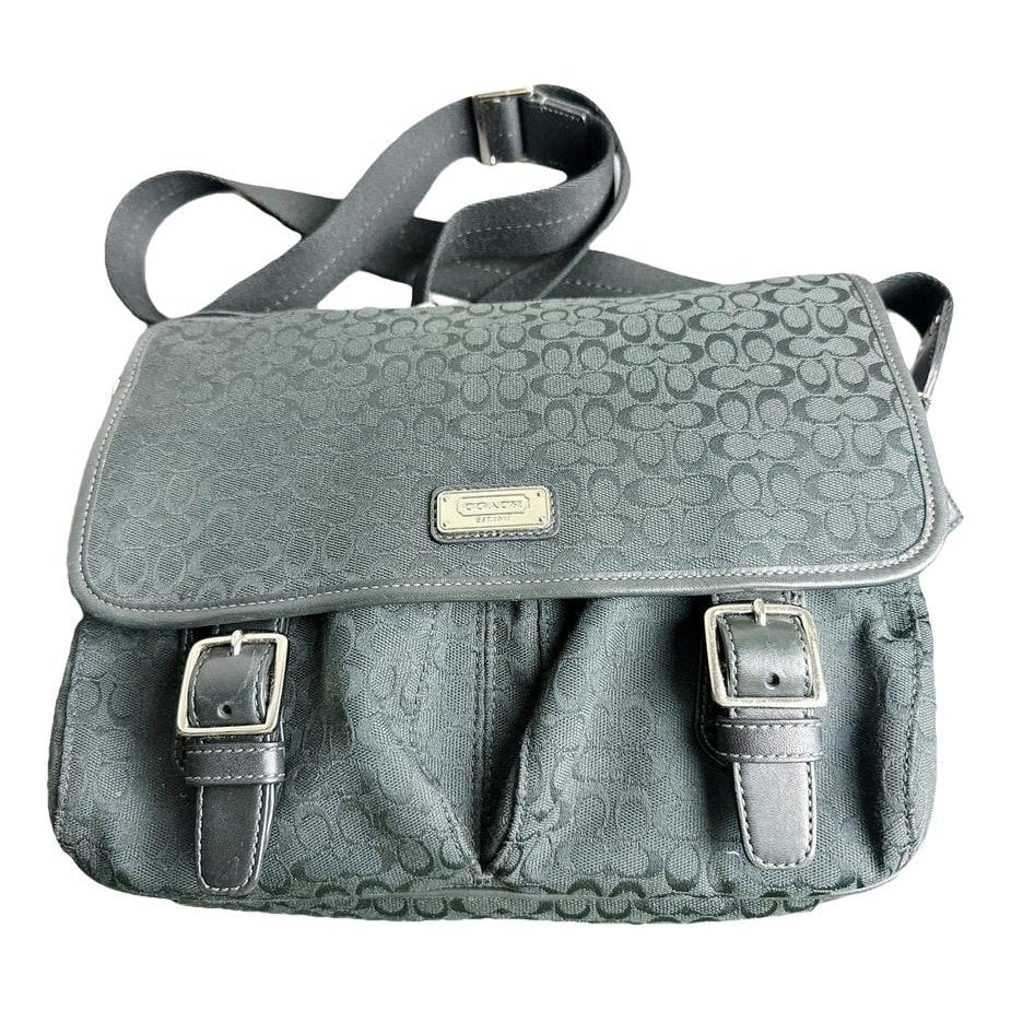 Signature Sufflette cloth crossbody bag