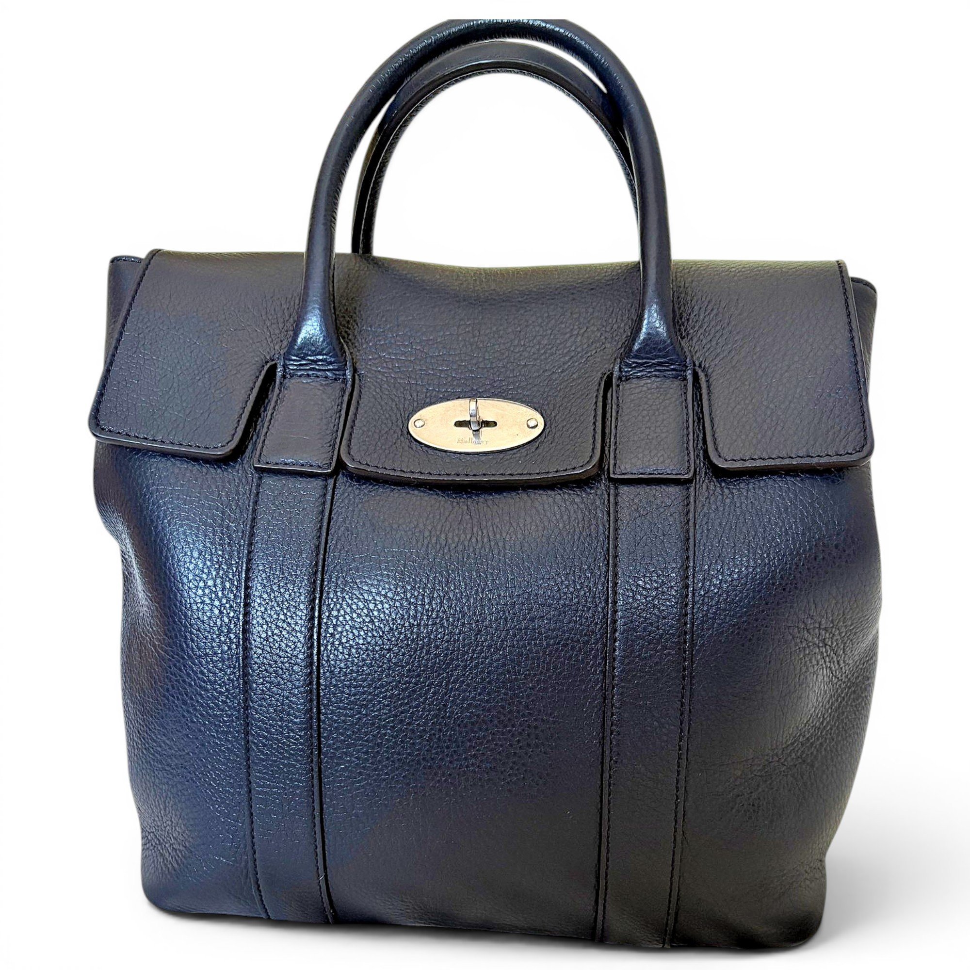 Leather backpack
