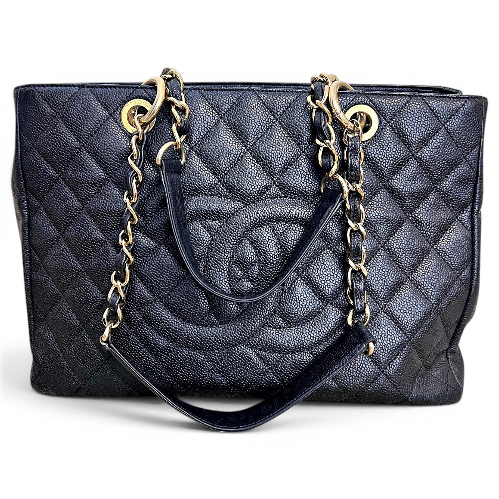 Grand shopping leather handbag