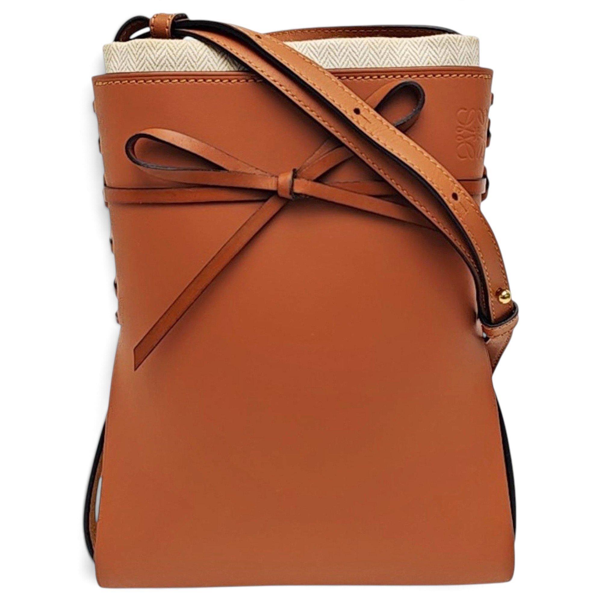 Leather handbag