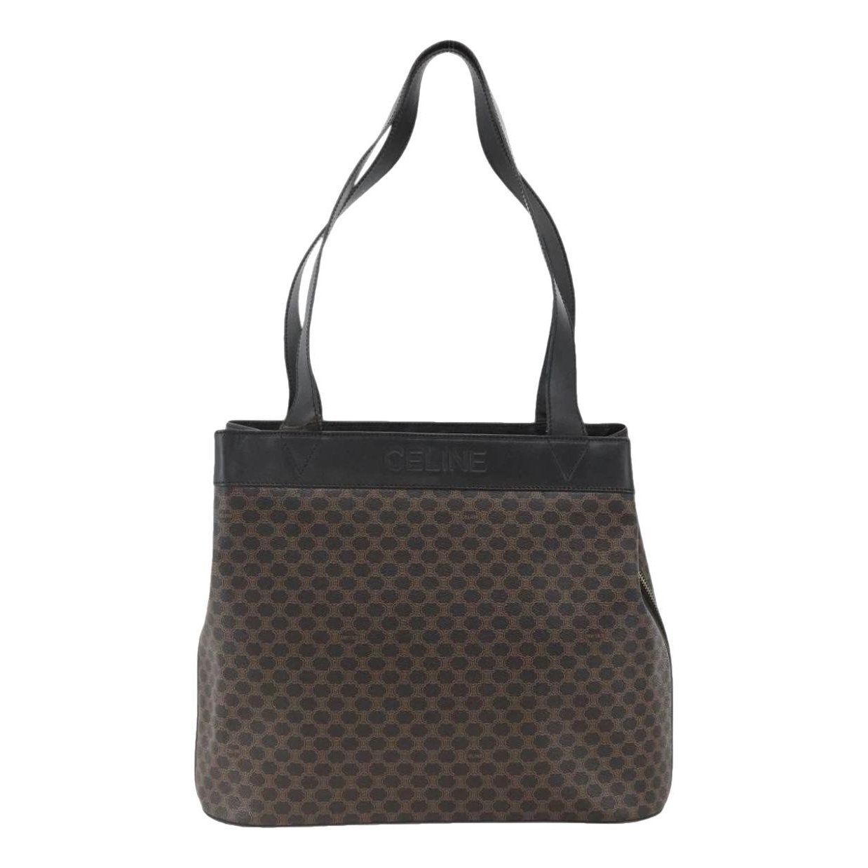 Leather tote