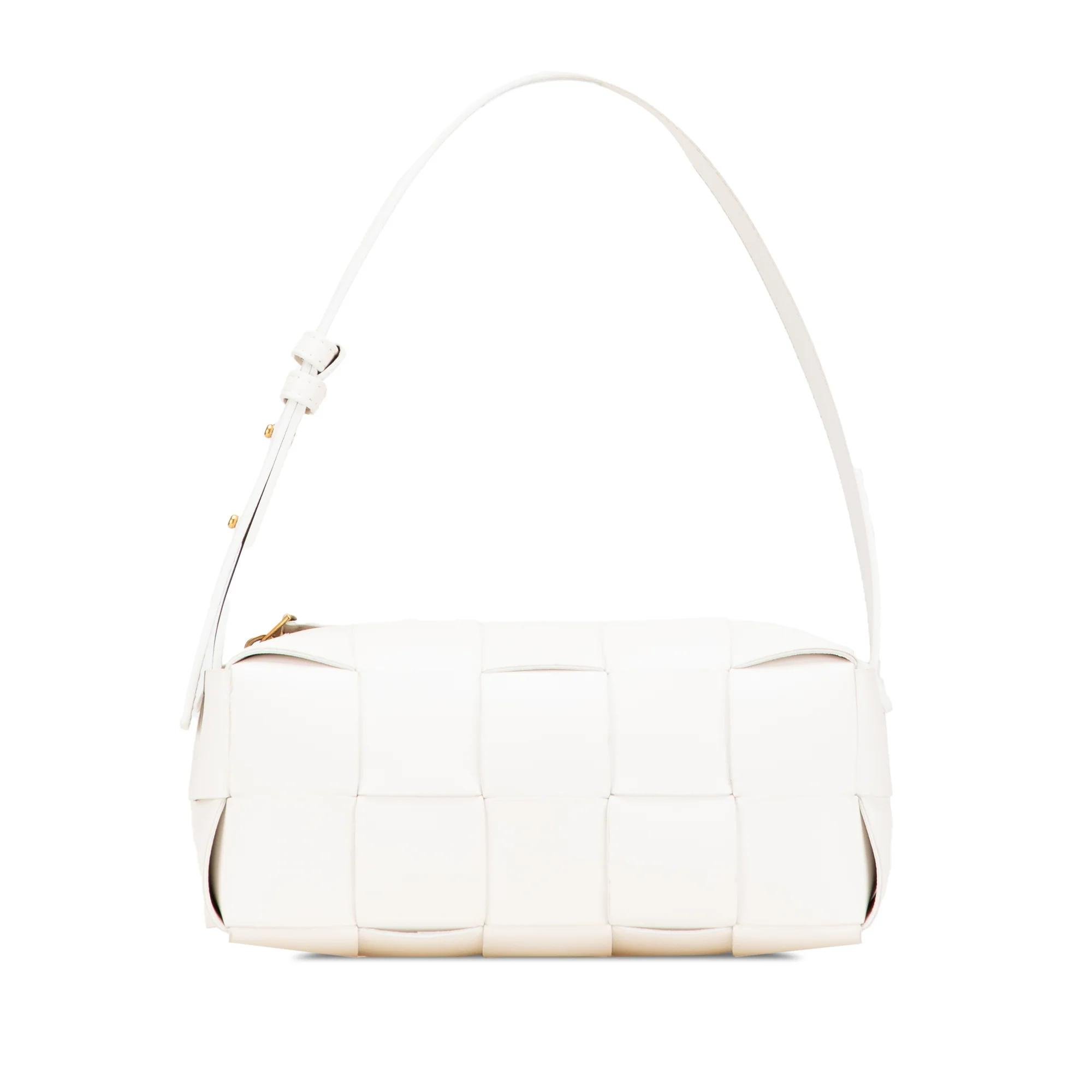 Cassette leather handbag