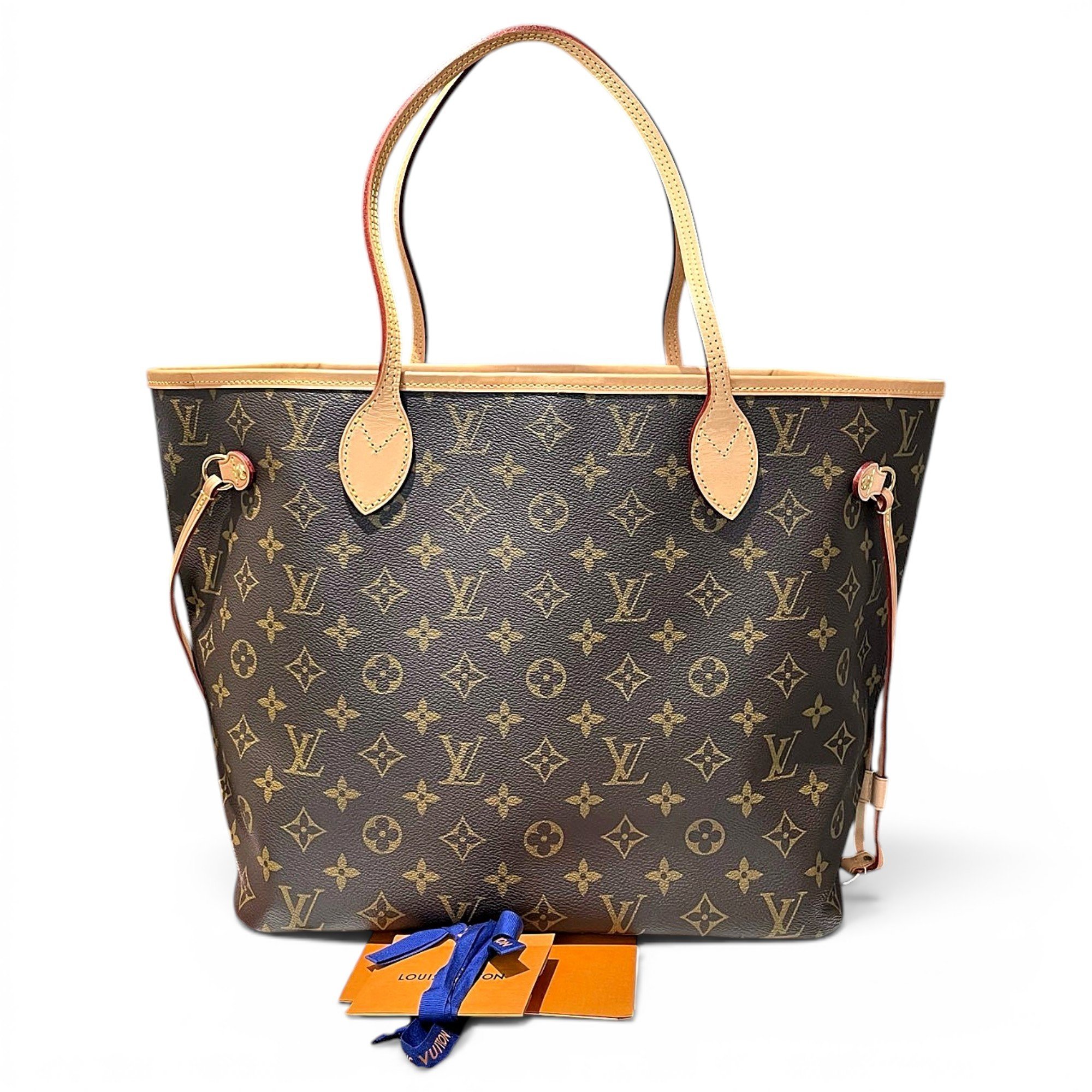Neverfull leather tote