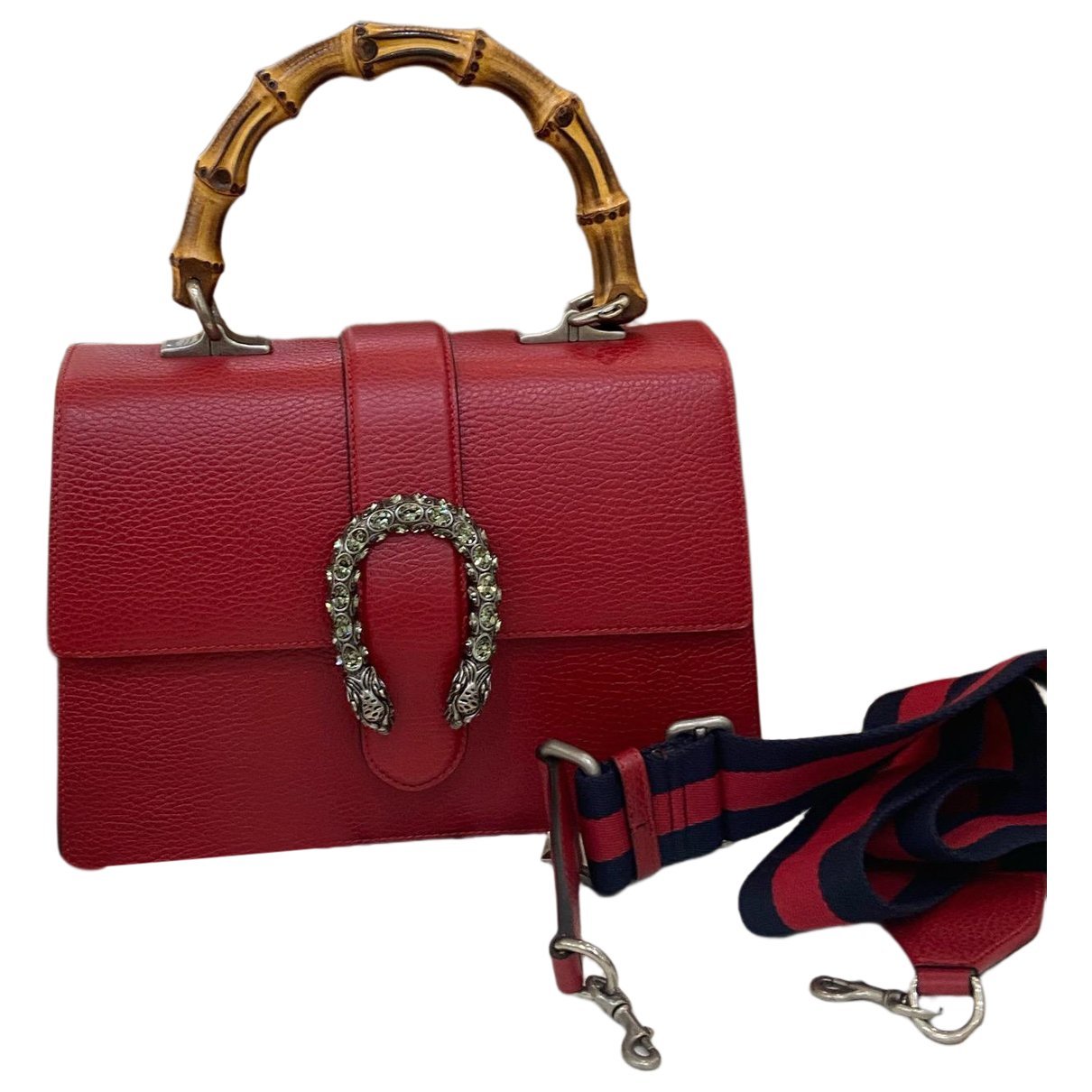 Dionysus Bamboo leather handbag