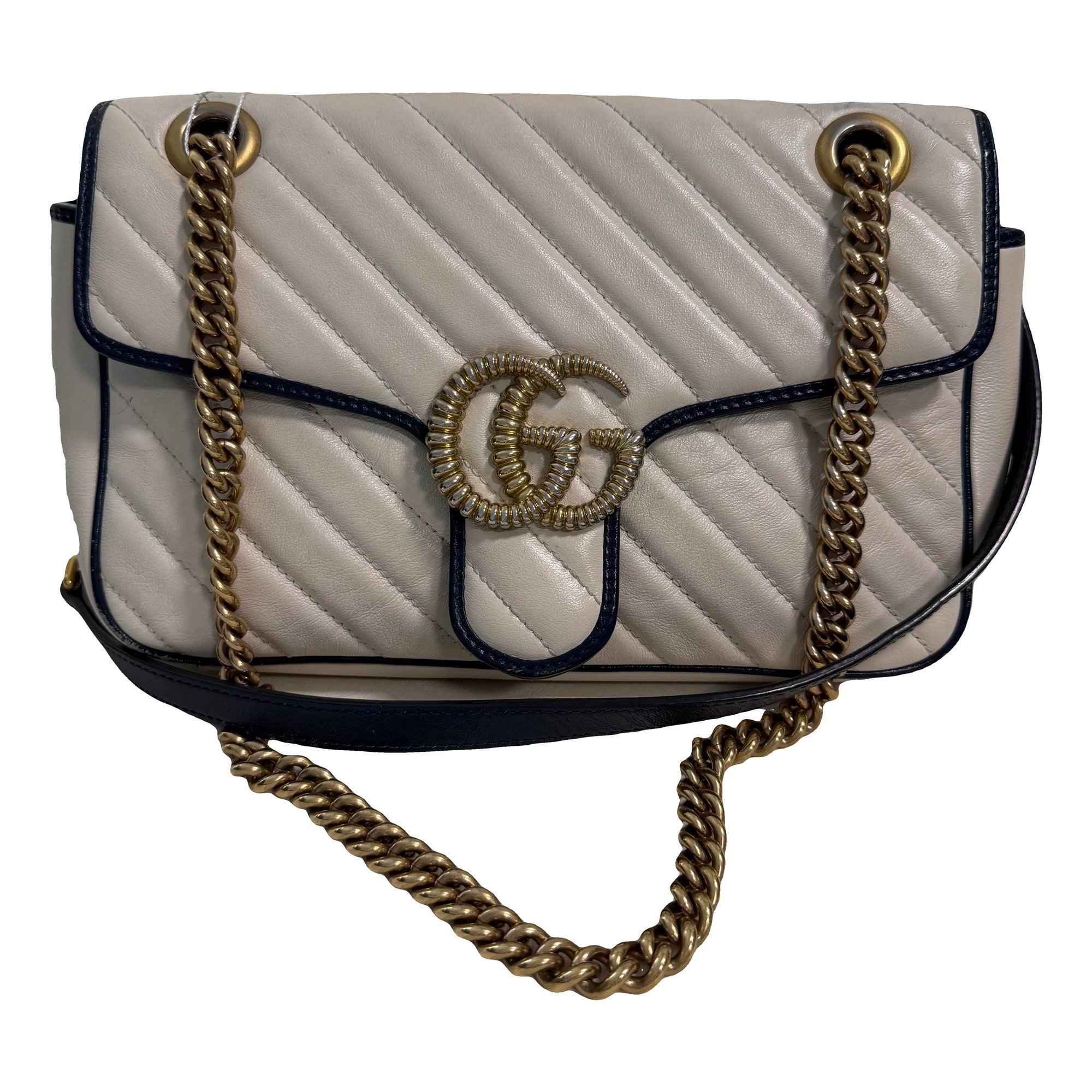 GG Marmont Flap leather handbag