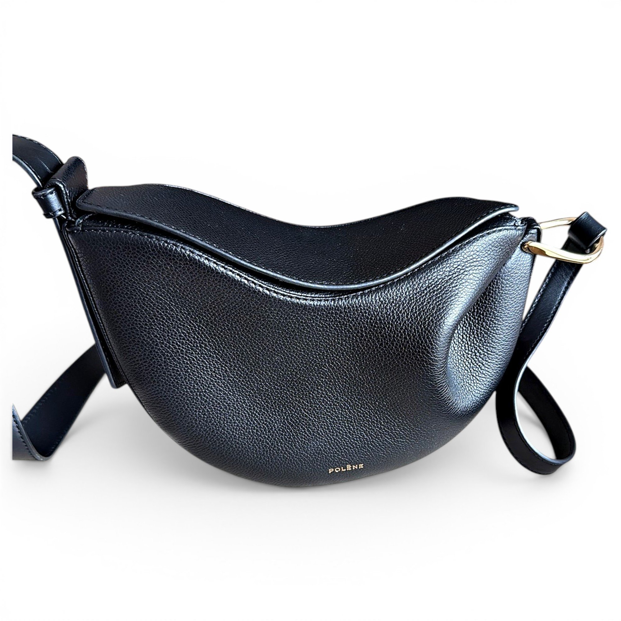 Polene Leather crossbody bag