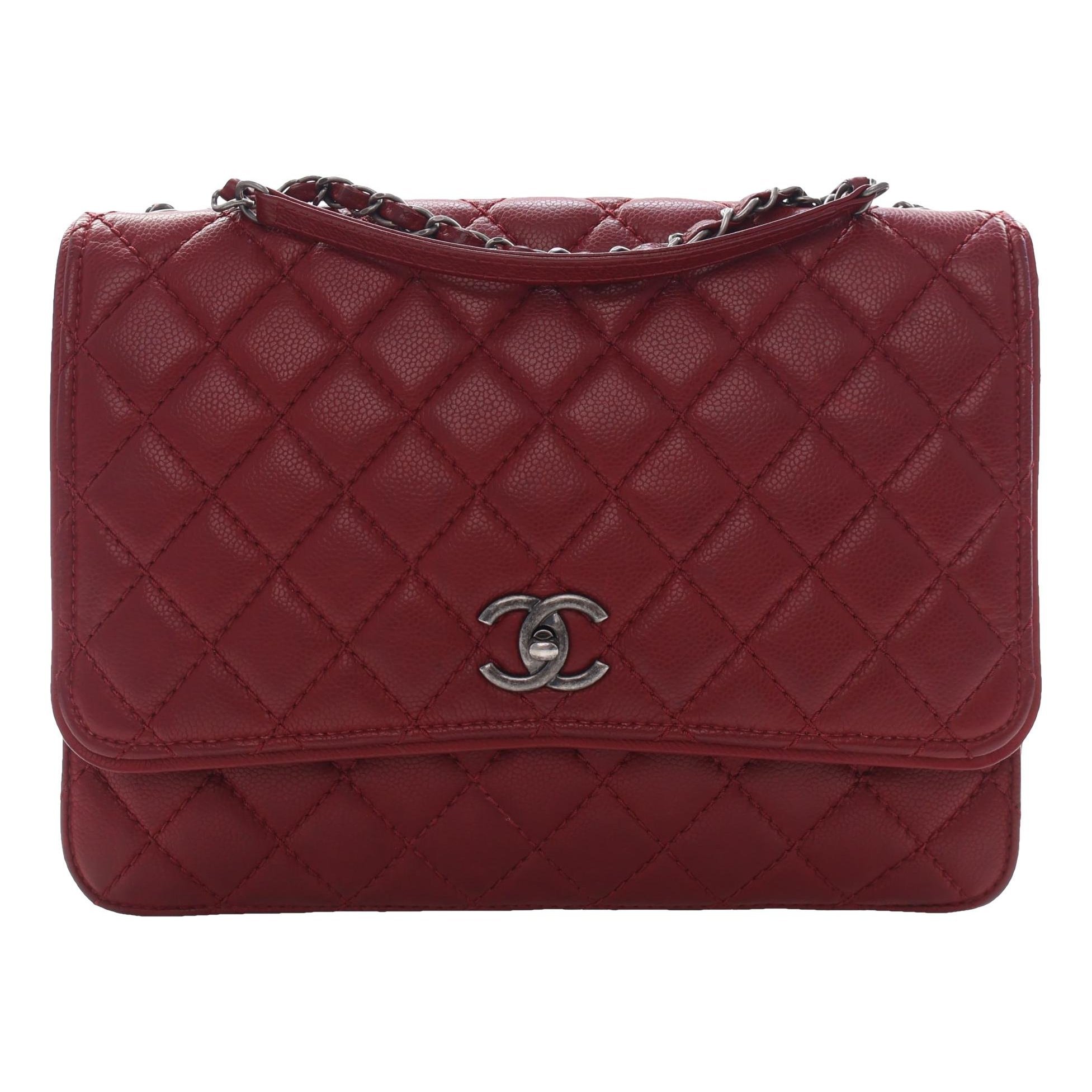 Leather crossbody bag