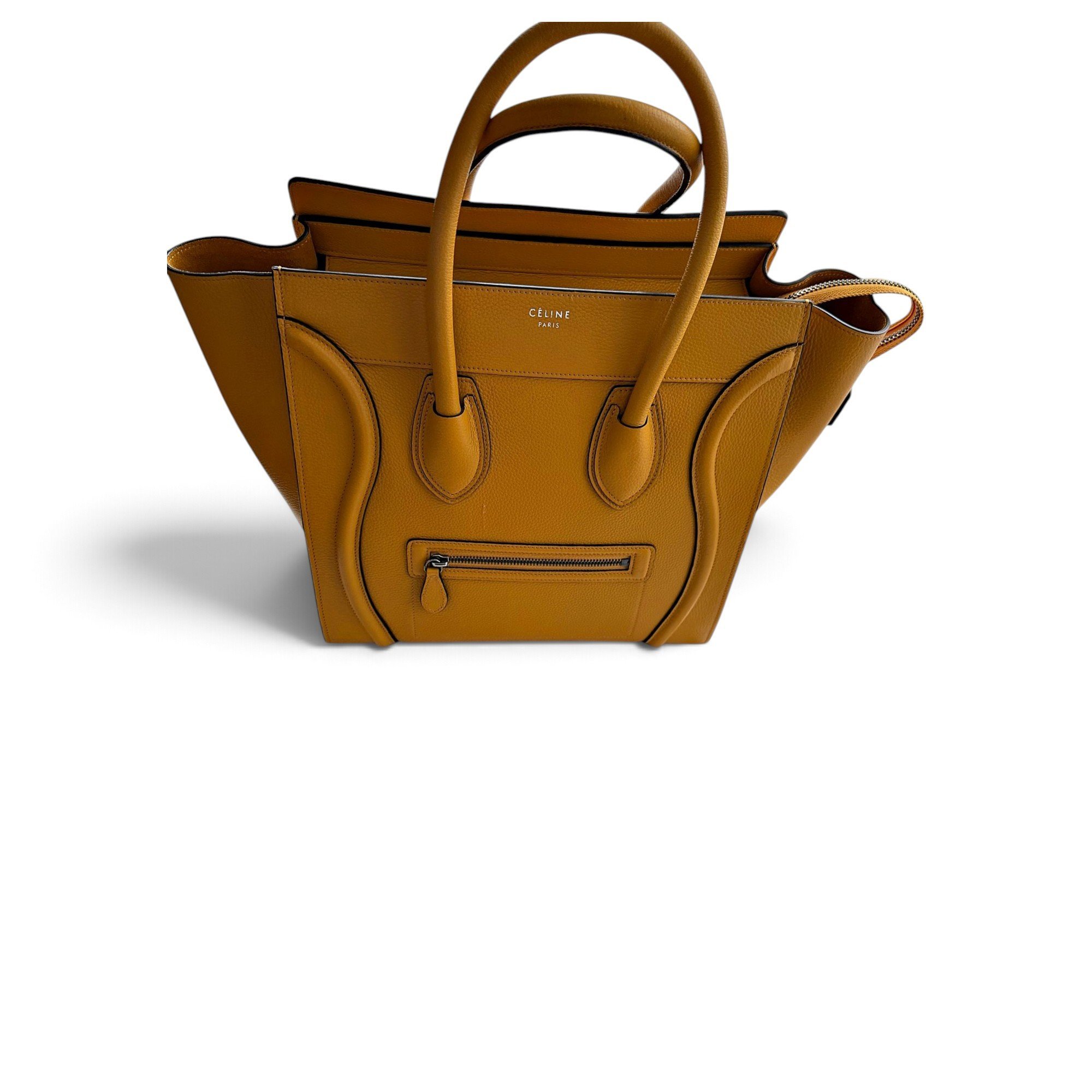 Luggage leather handbag
