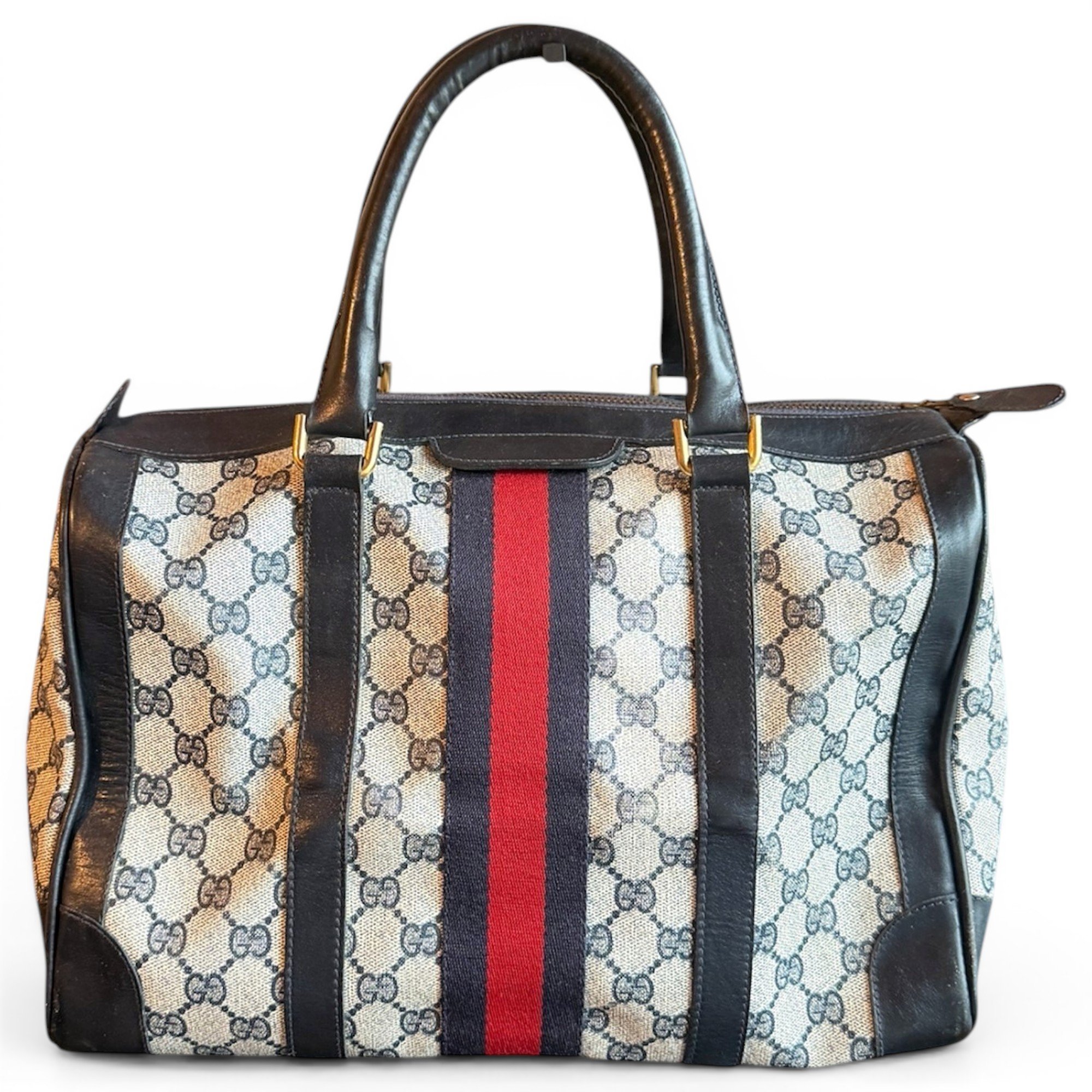 Boston cloth handbag