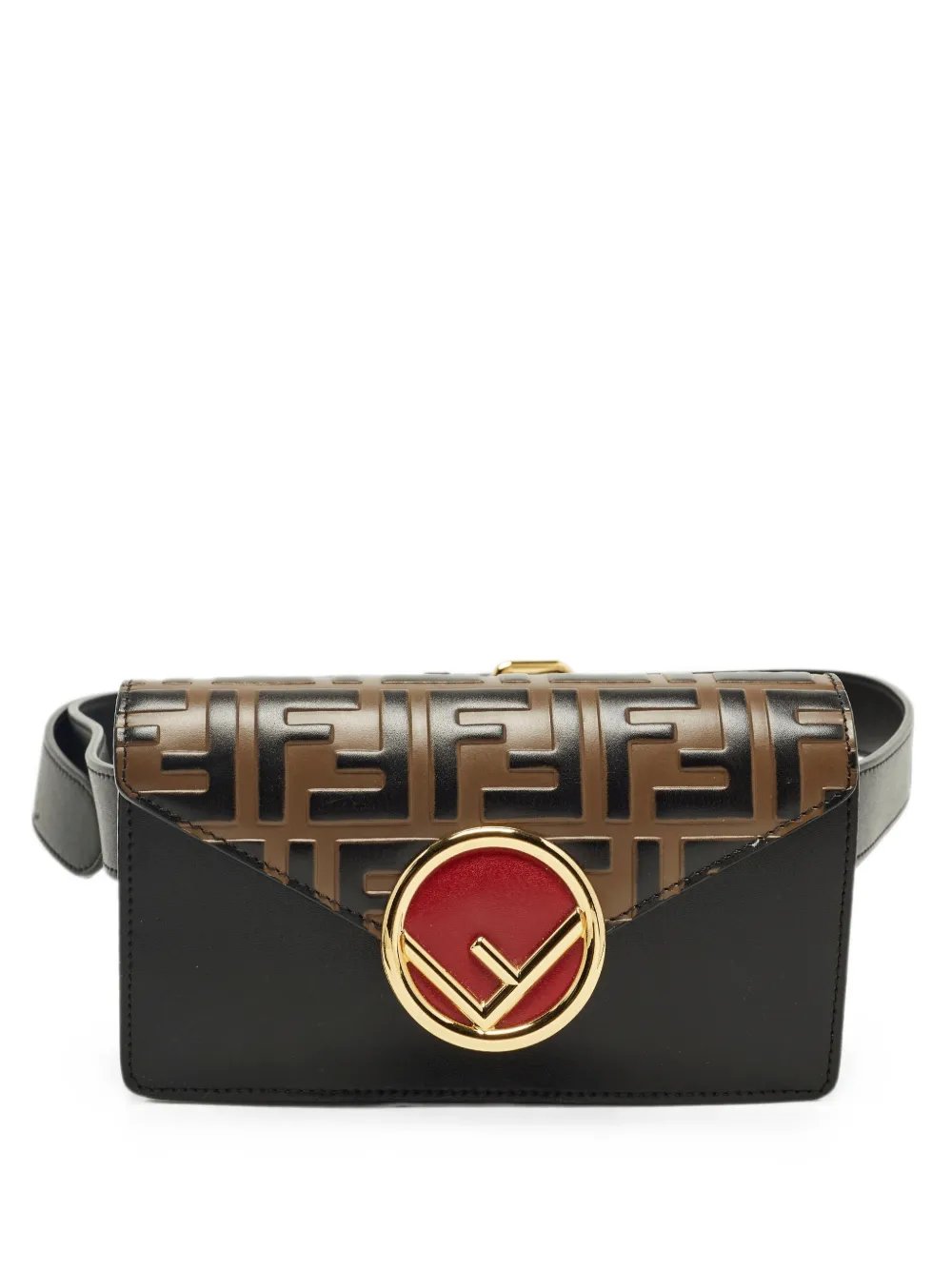 2019 FF-motif leather belt bag