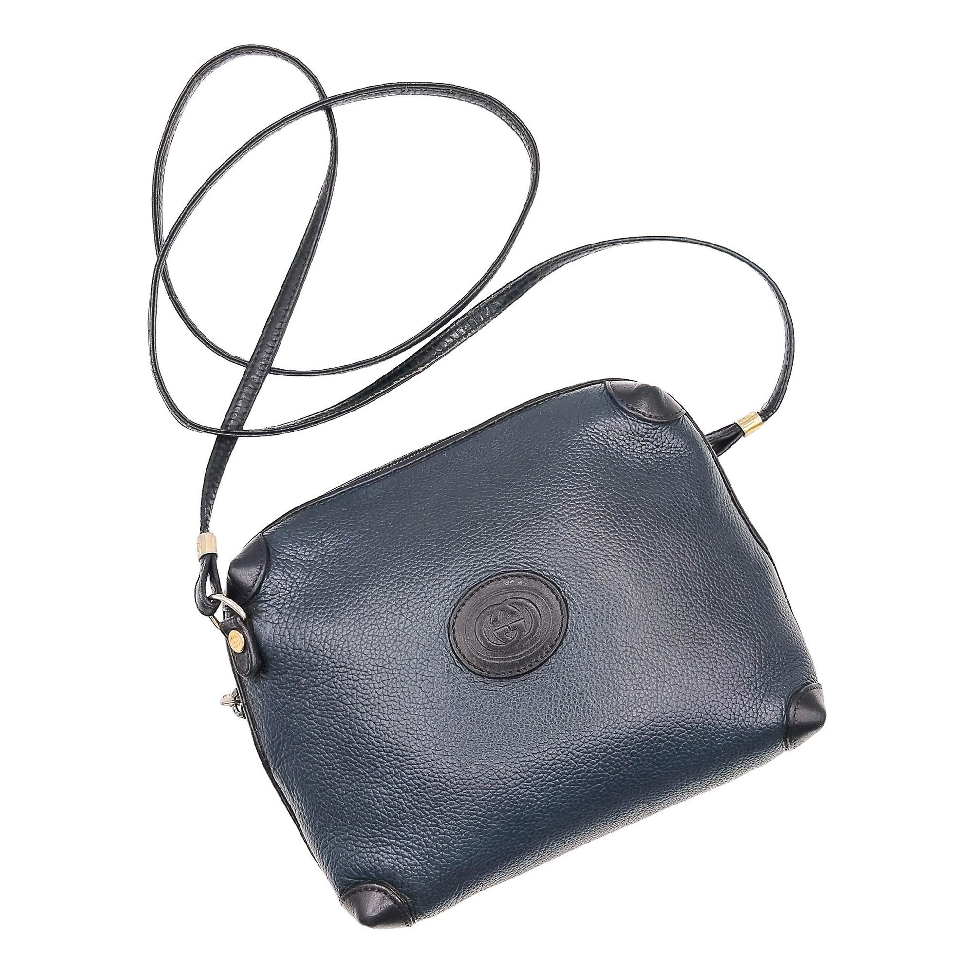 Leather crossbody bag