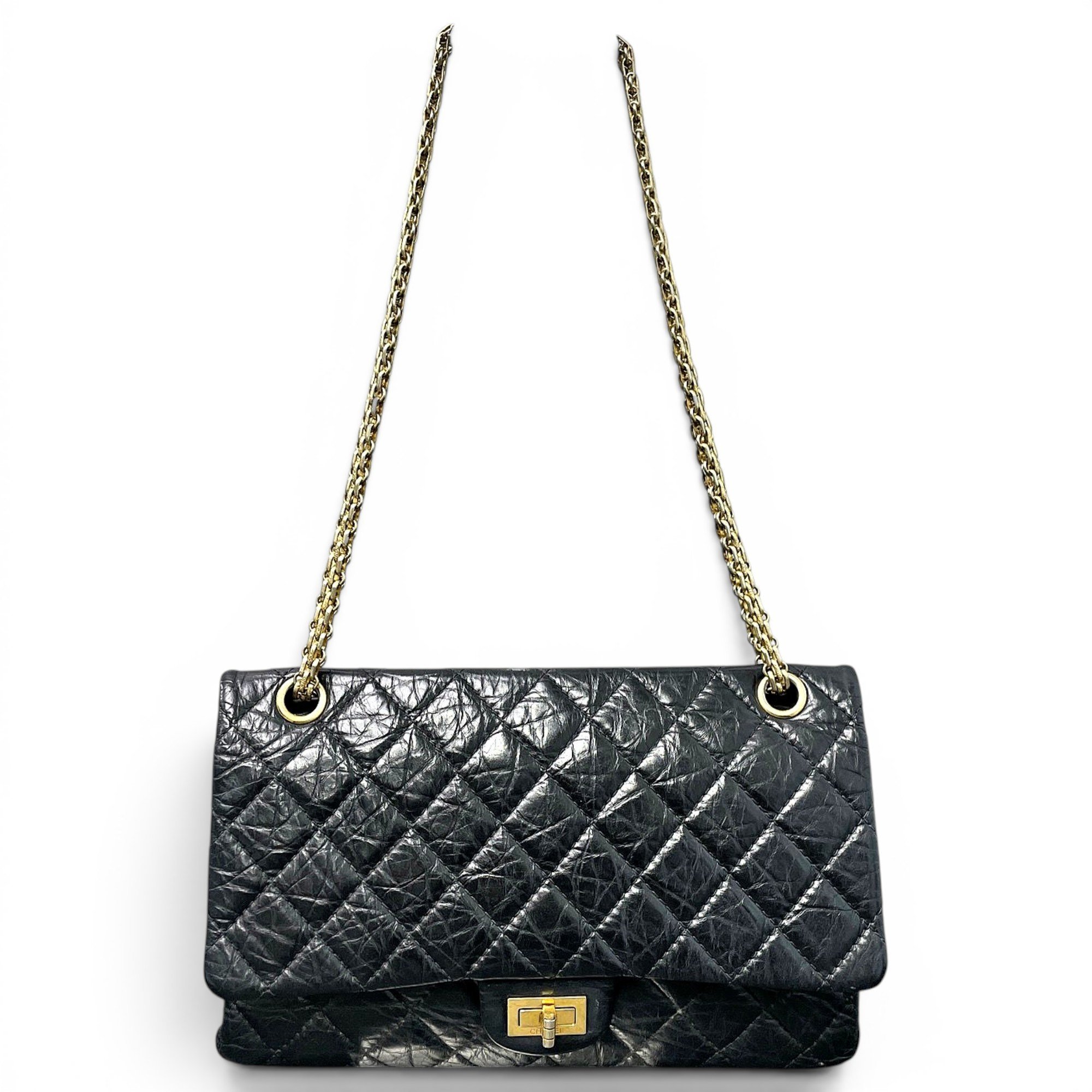 2.55 leather handbag
