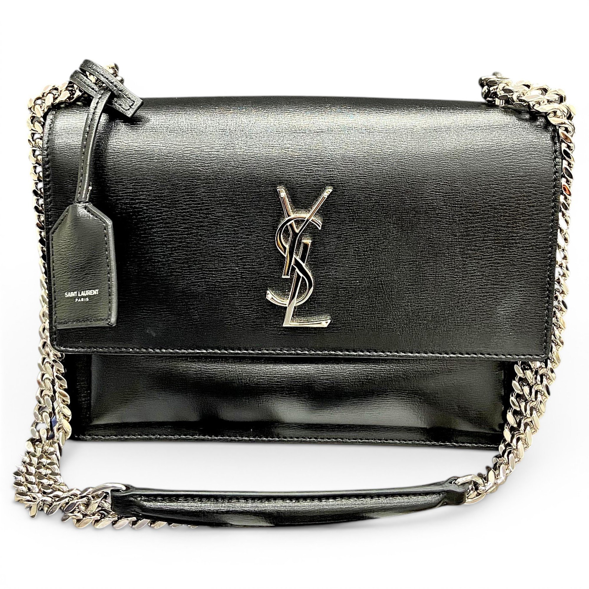 Sunset leather handbag