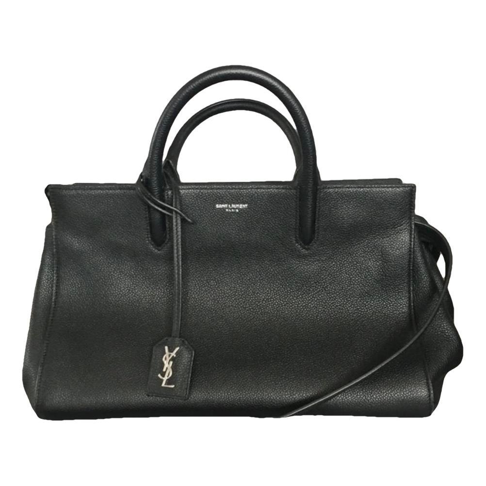 Cabas Rive Gauche leather handbag
