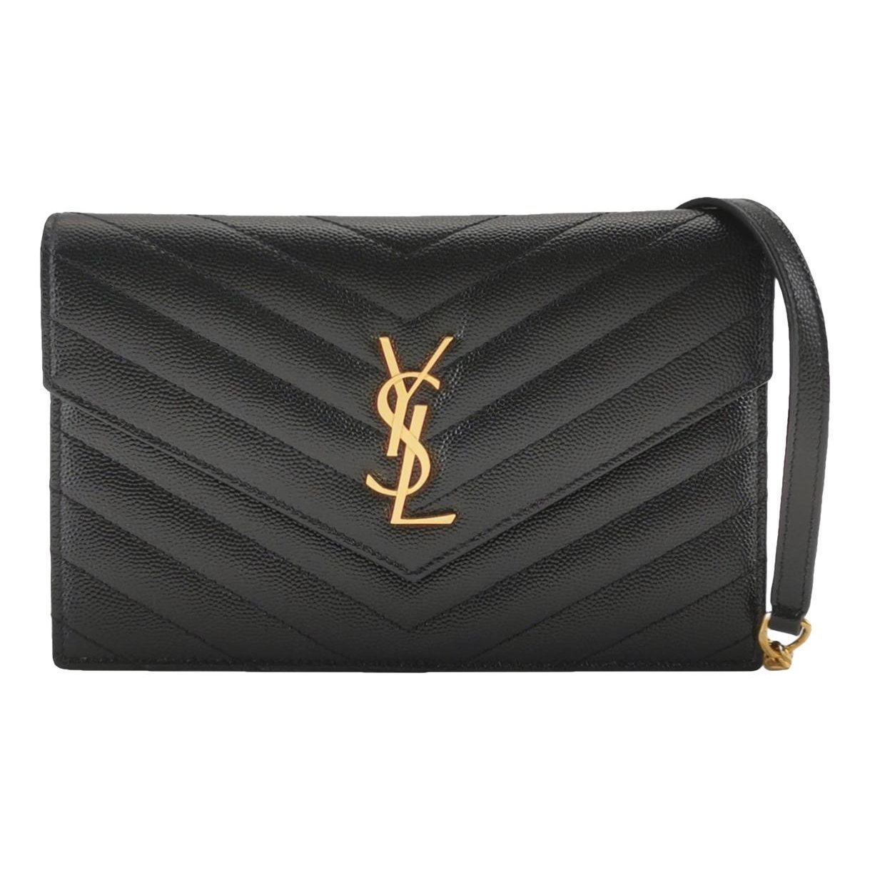 Envelope leather handbag