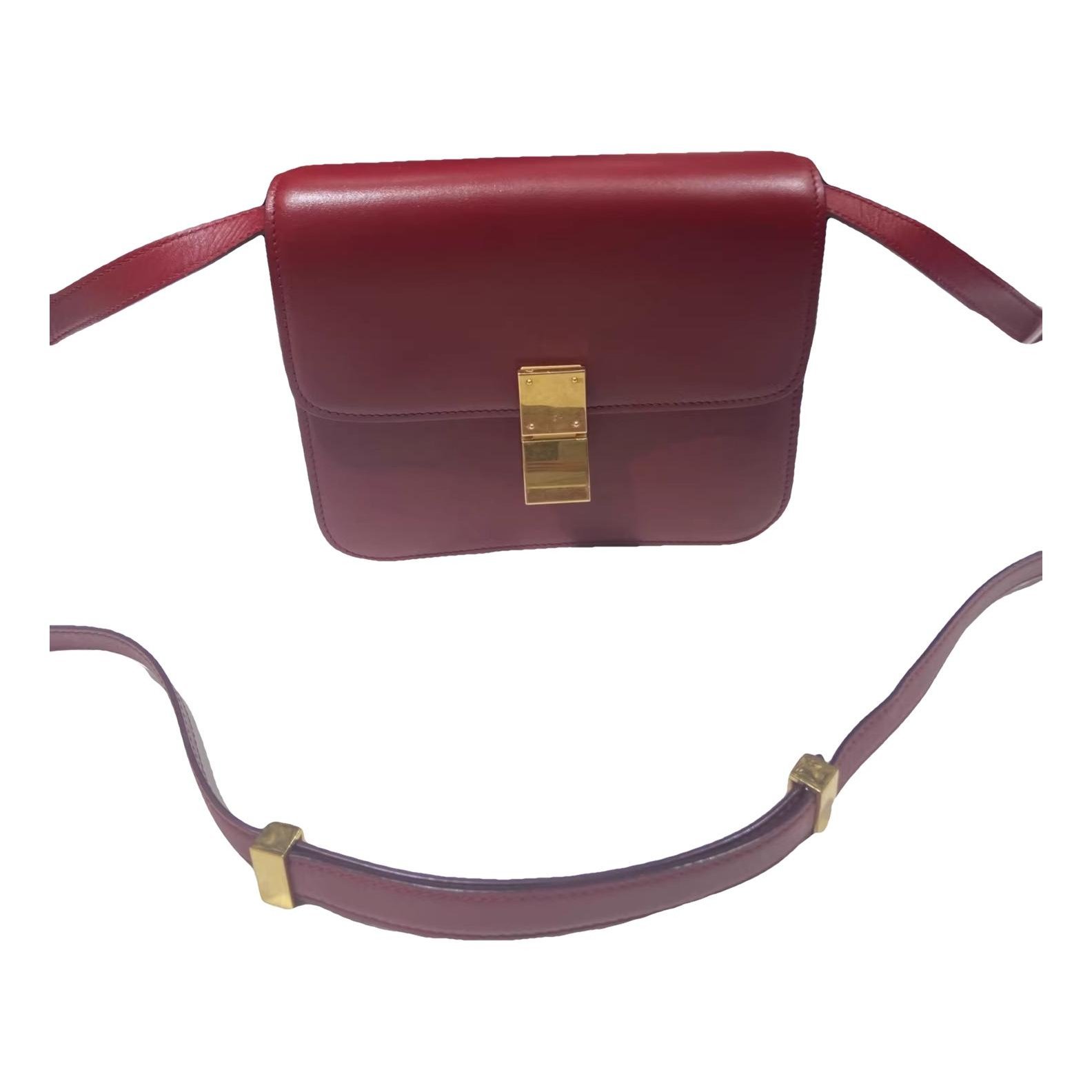 Classic leather handbag