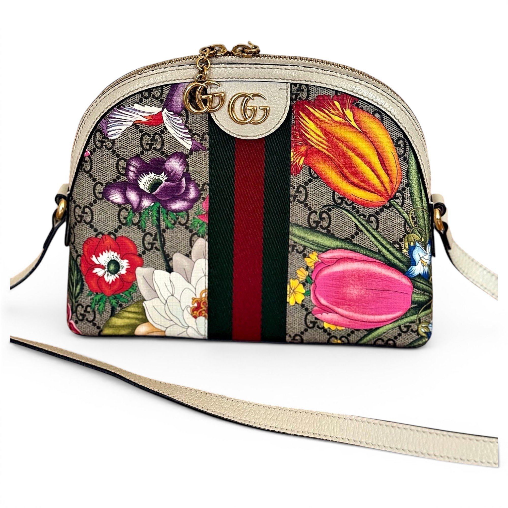 Ophidia leather handbag