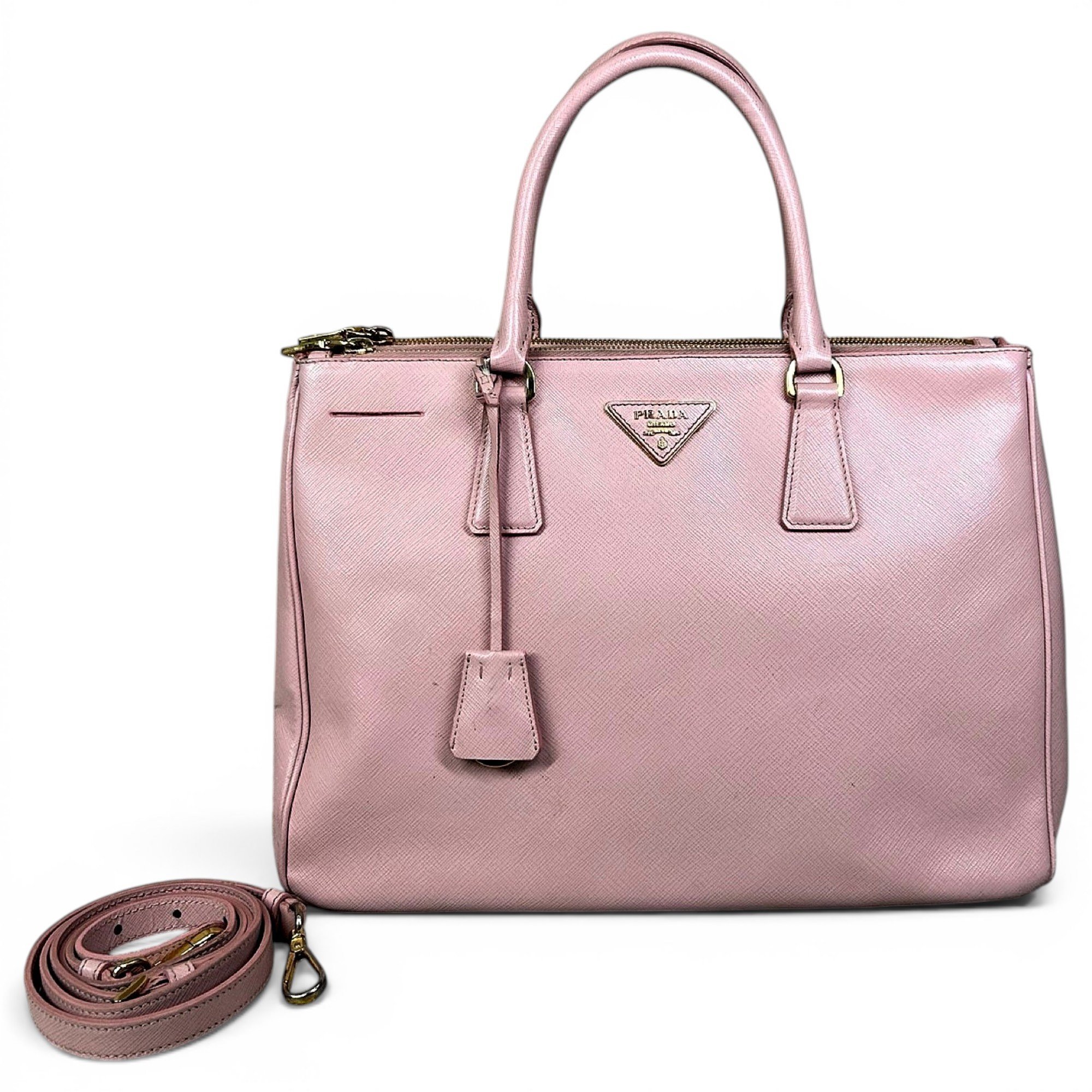 Galleria leather handbag