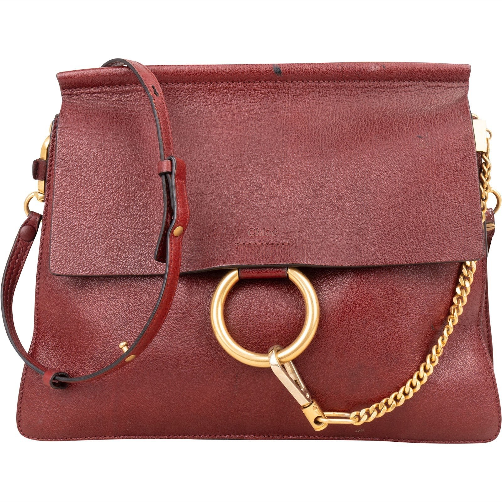 Faye leather crossbody bag