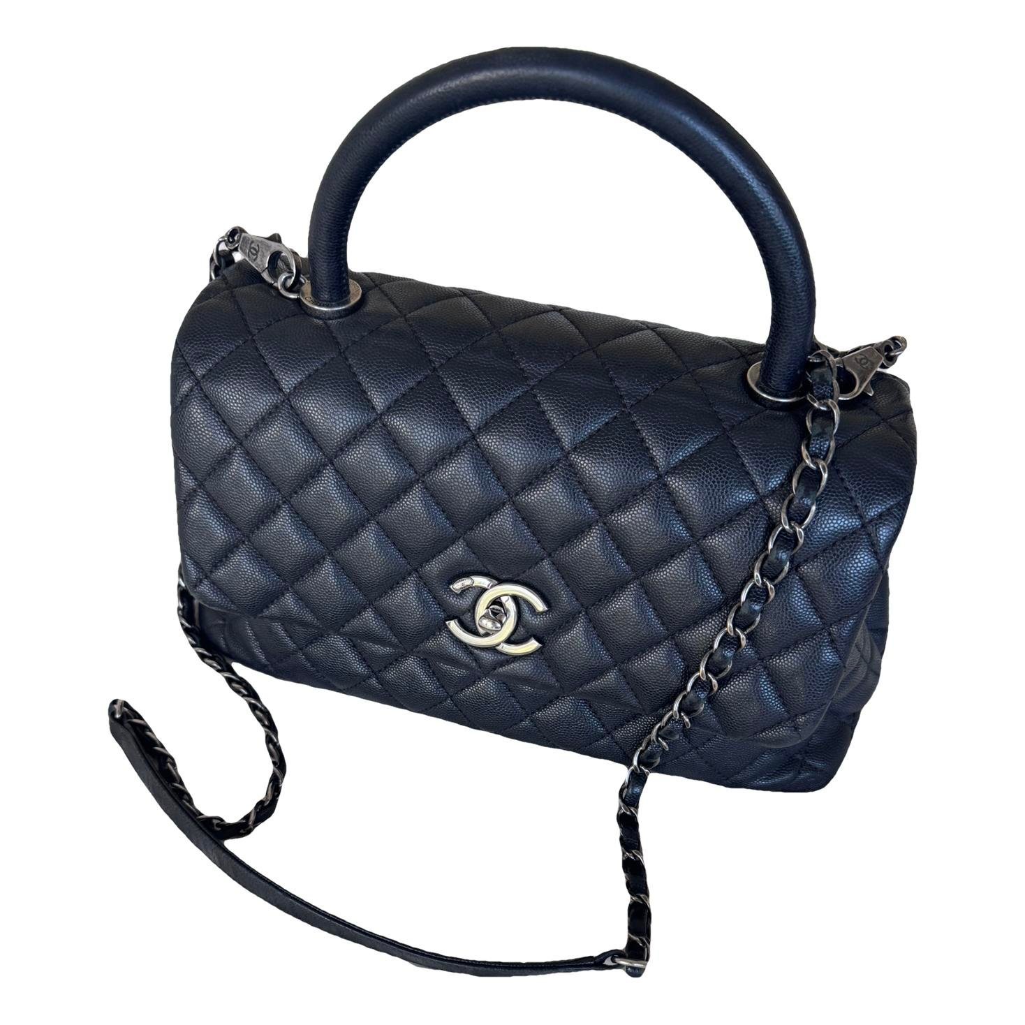 Coco Handle leather handbag