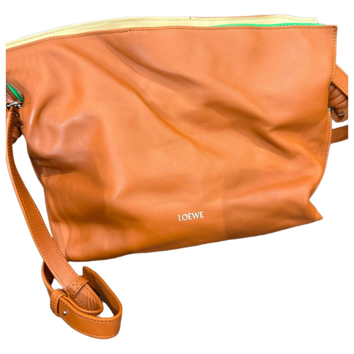 Flamenco Chain leather handbag
