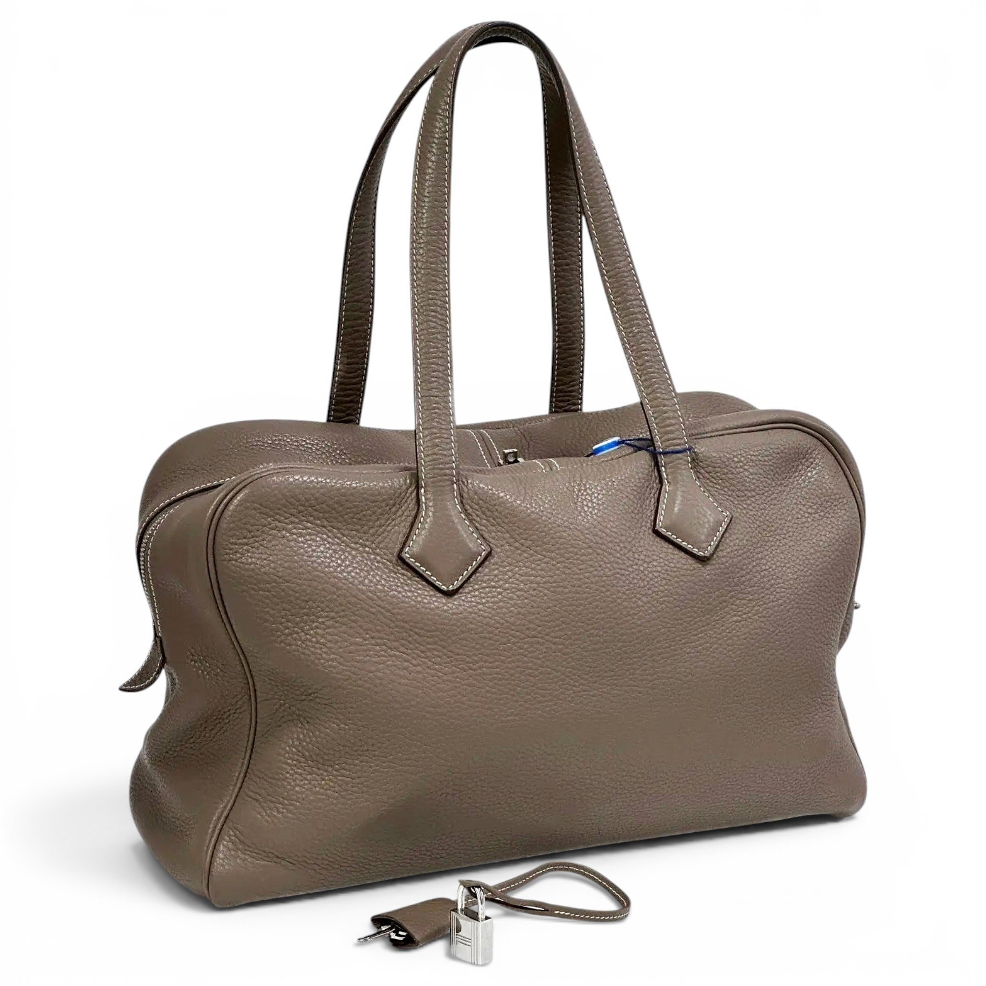 Victoria leather handbag