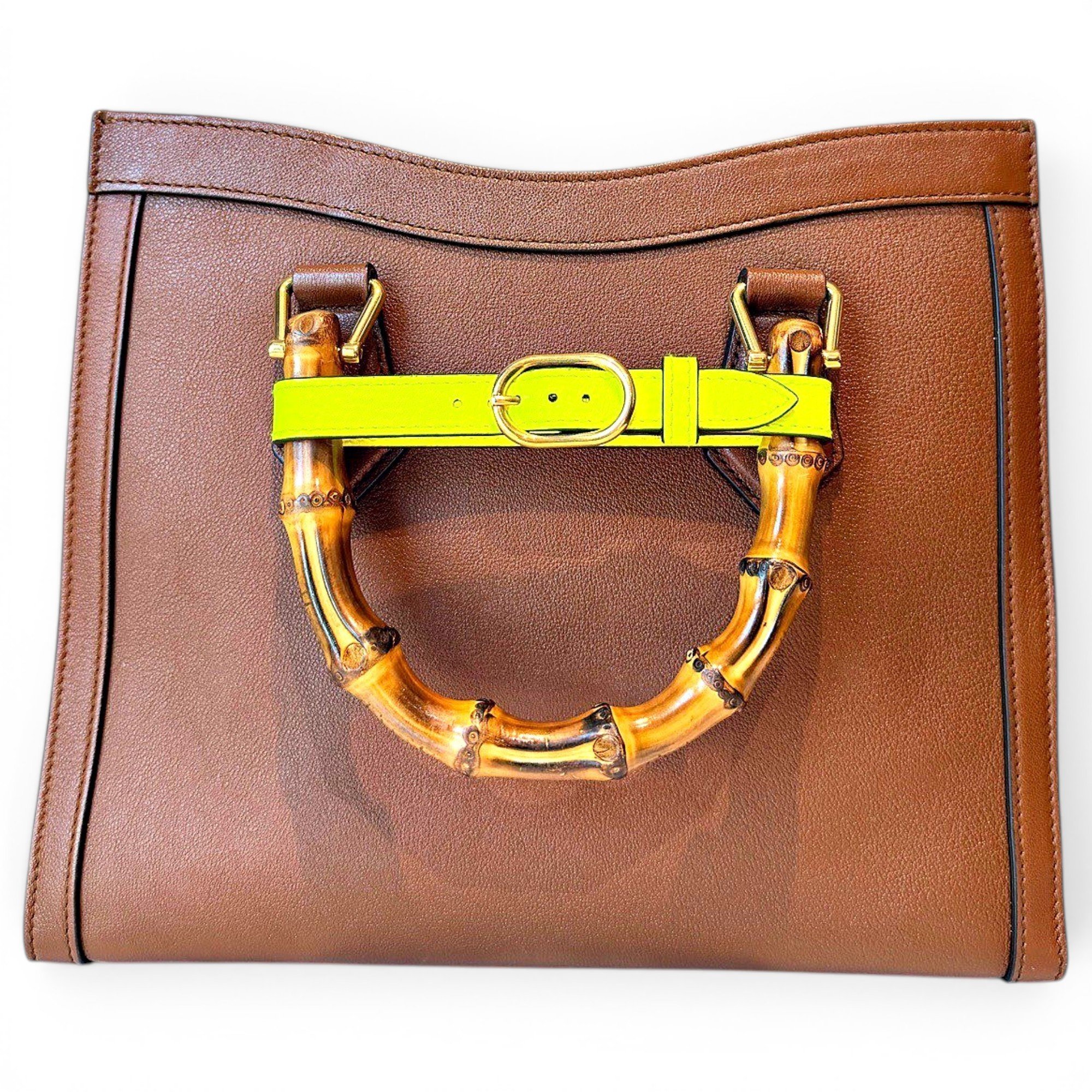 Leather handbag