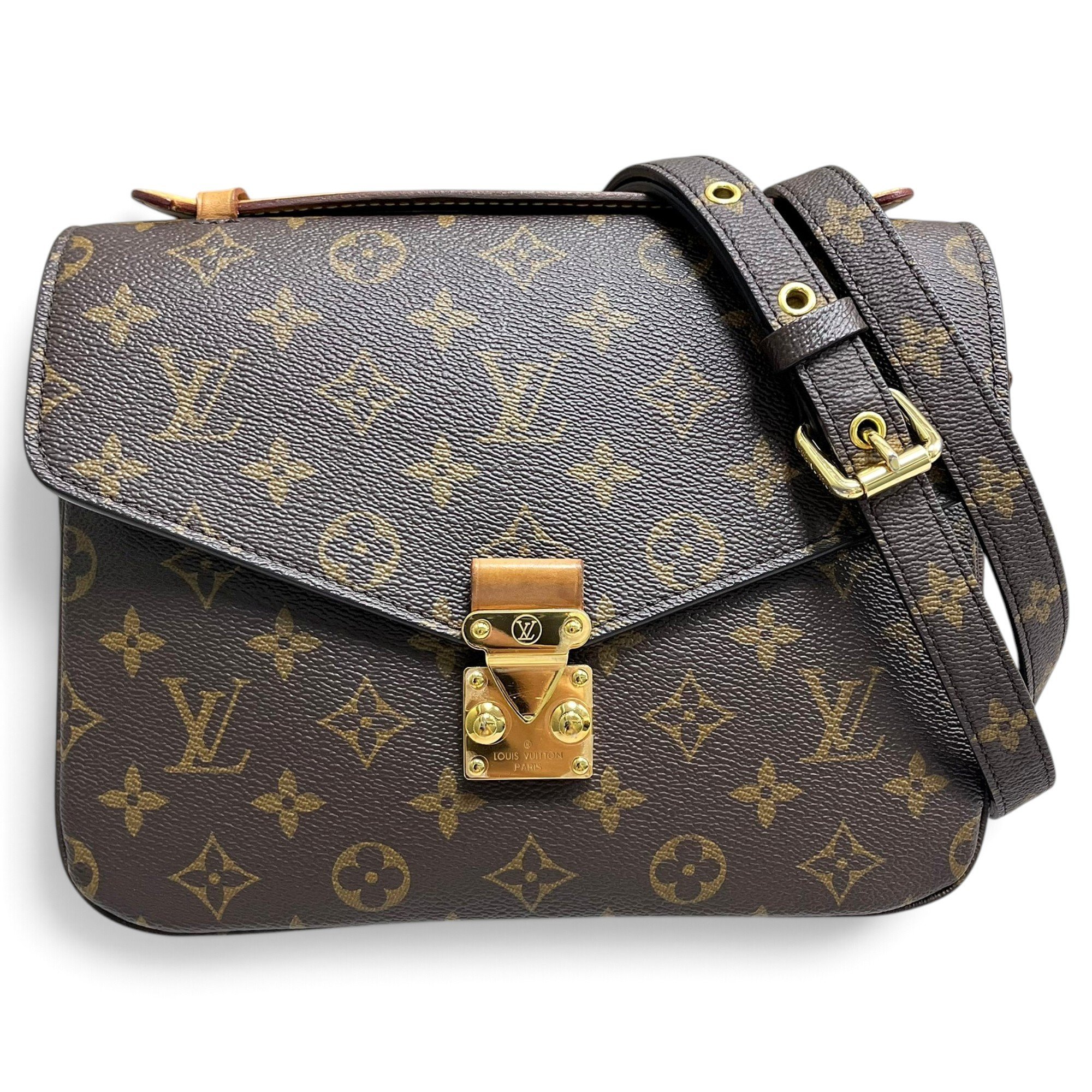 Metis leather handbag