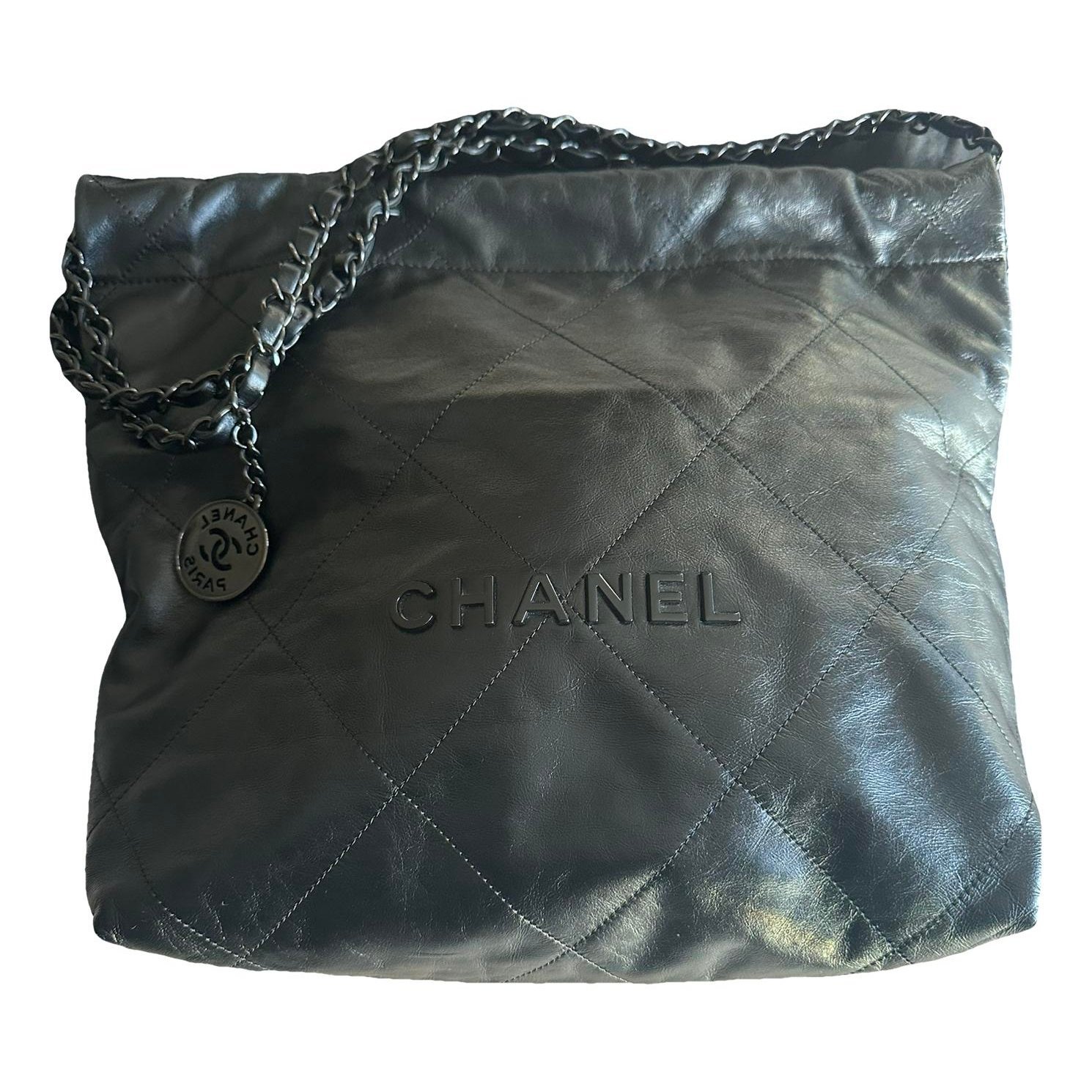 Chanel 22 leather handbag