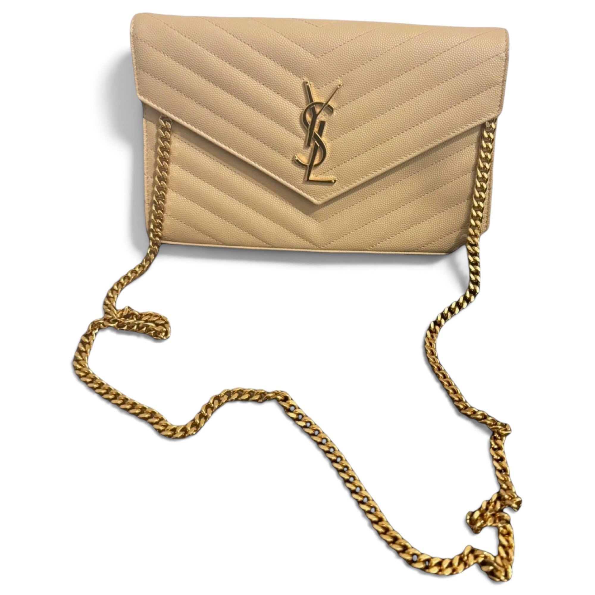 Sade Pochette Enveloppe leather clutch bag
