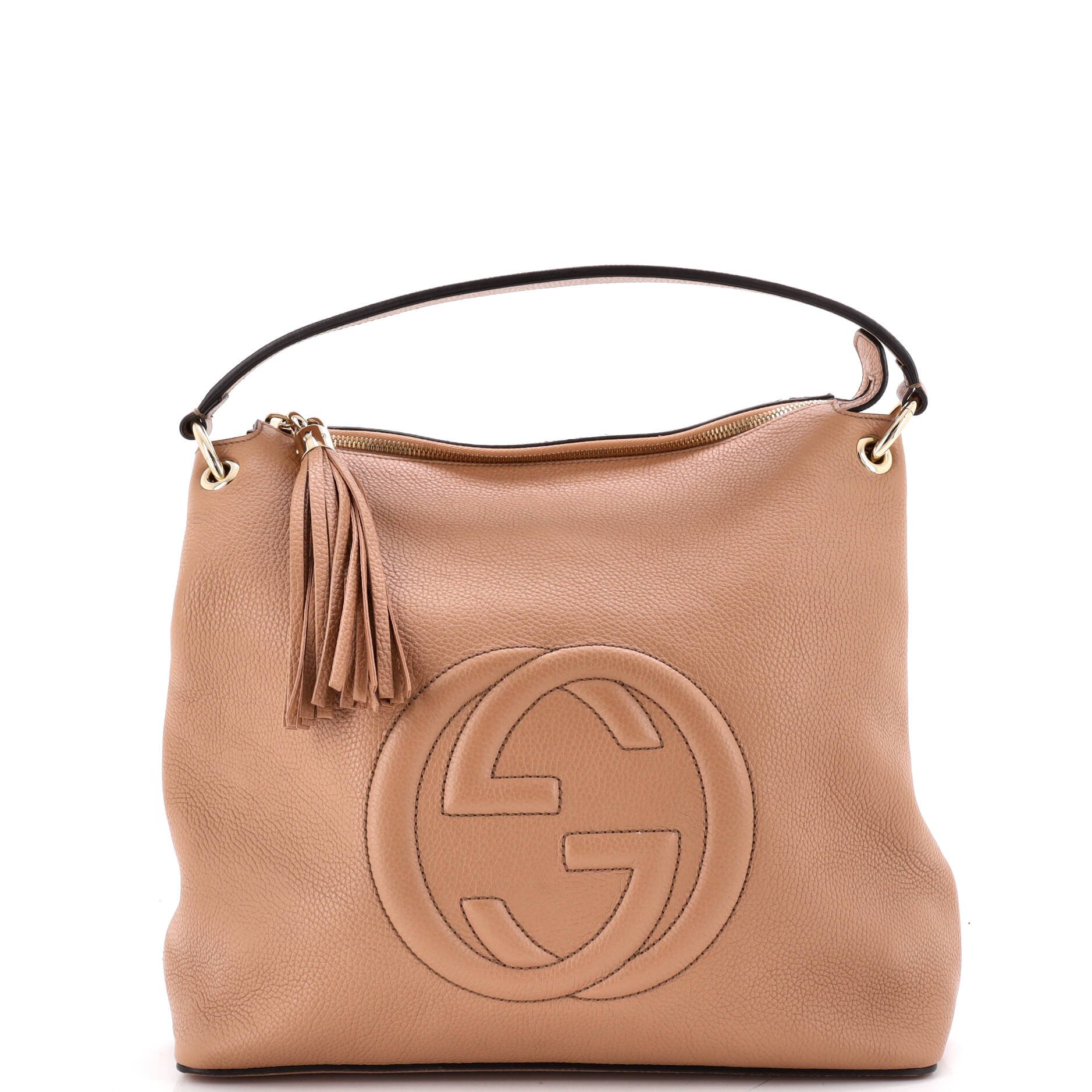 Soho Convertible Hobo Leather Large
