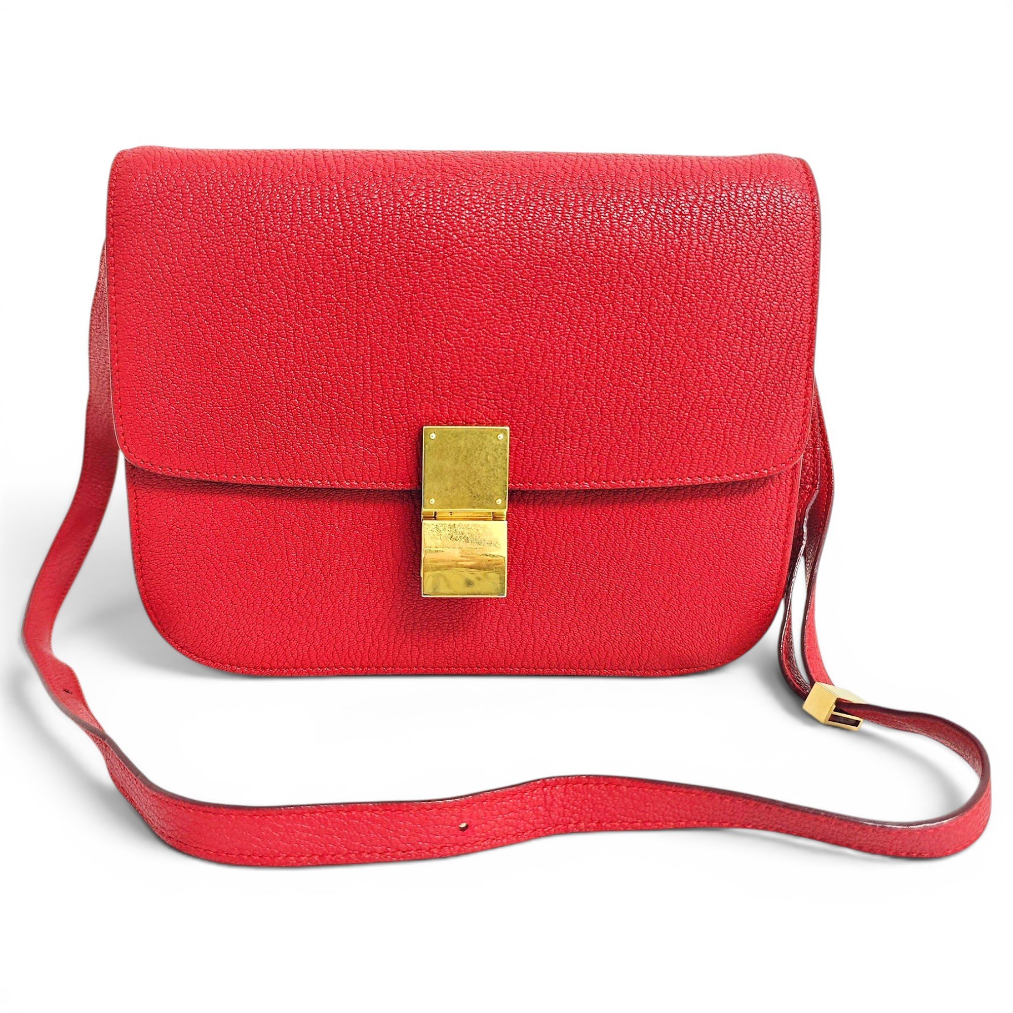 Leather handbag