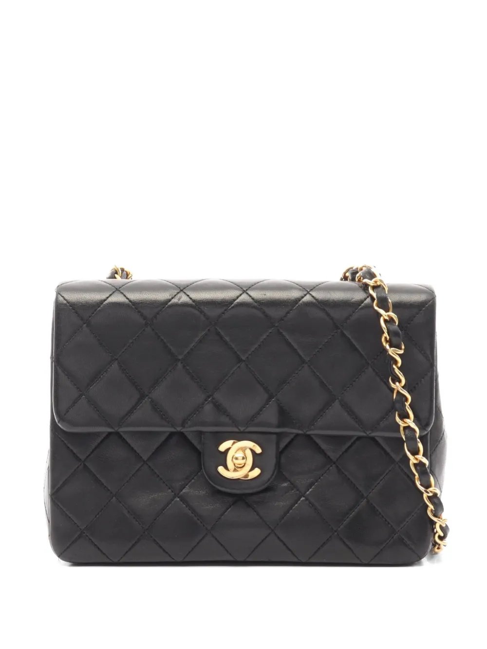 1989-1991 diamond-quilted chain shoulder bag
